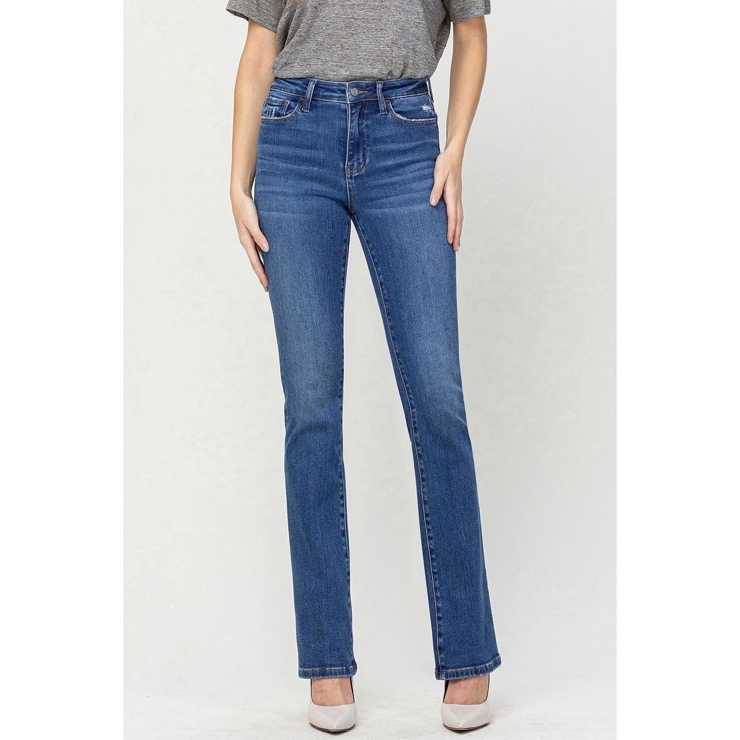 Vervet by Flying Monkey High Waist Bootcut Jeans