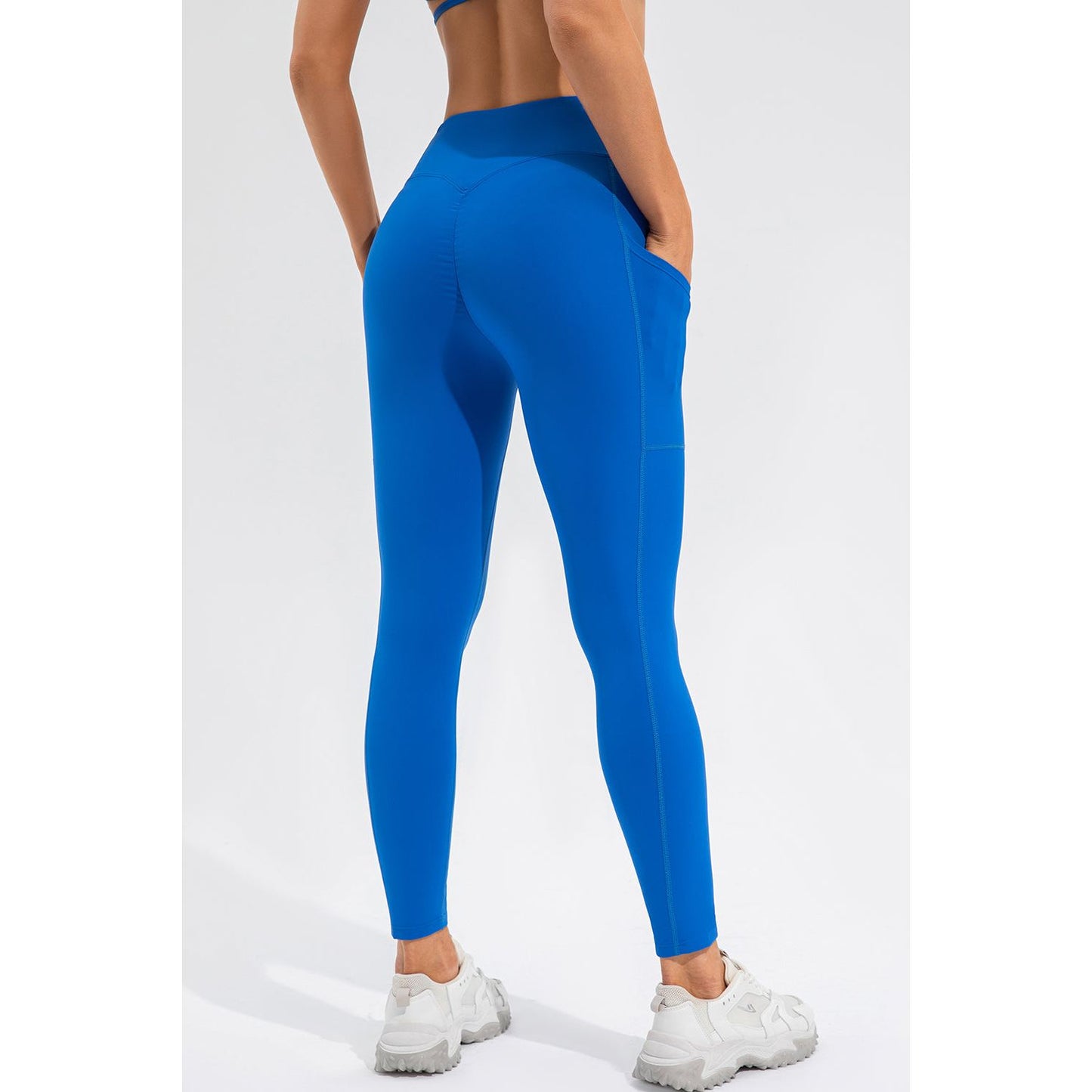 High Waist Active Leggings with Pockets