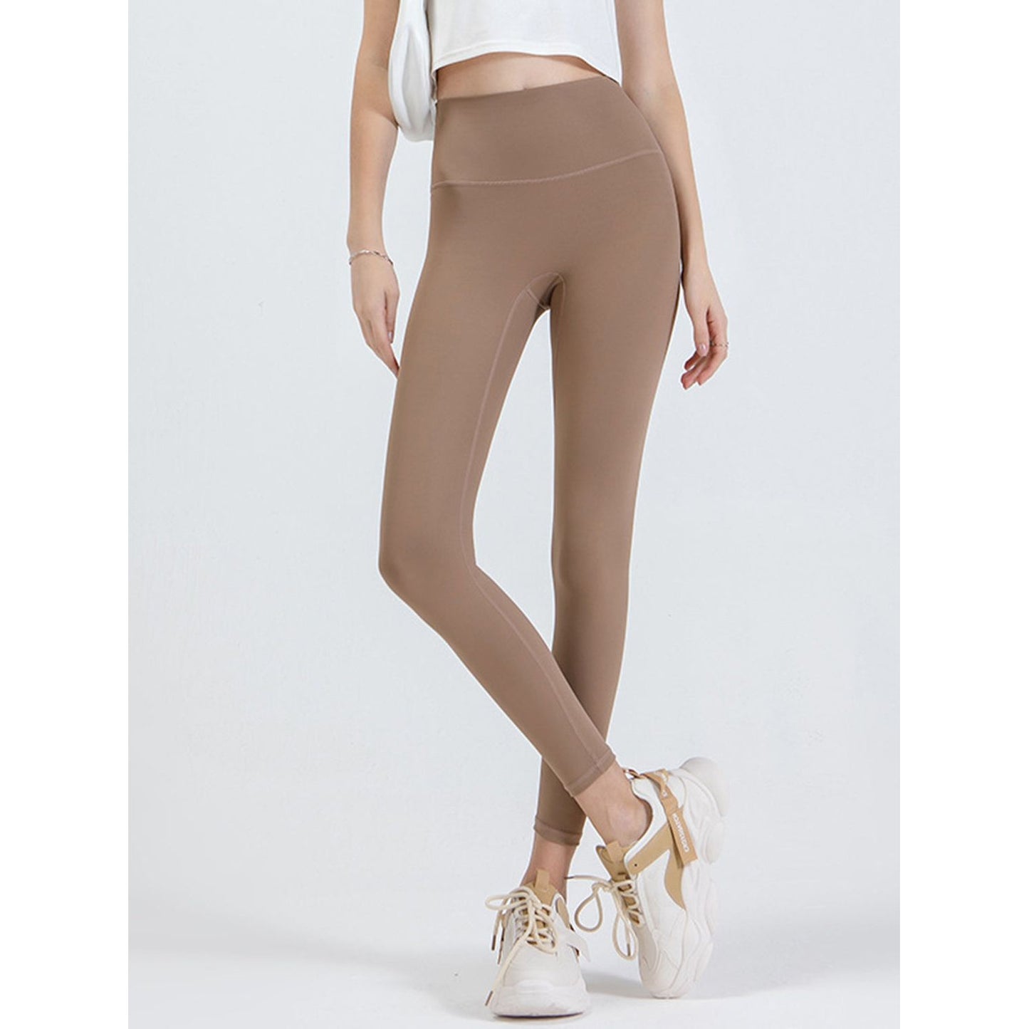 Wide Waistband Sports Leggings