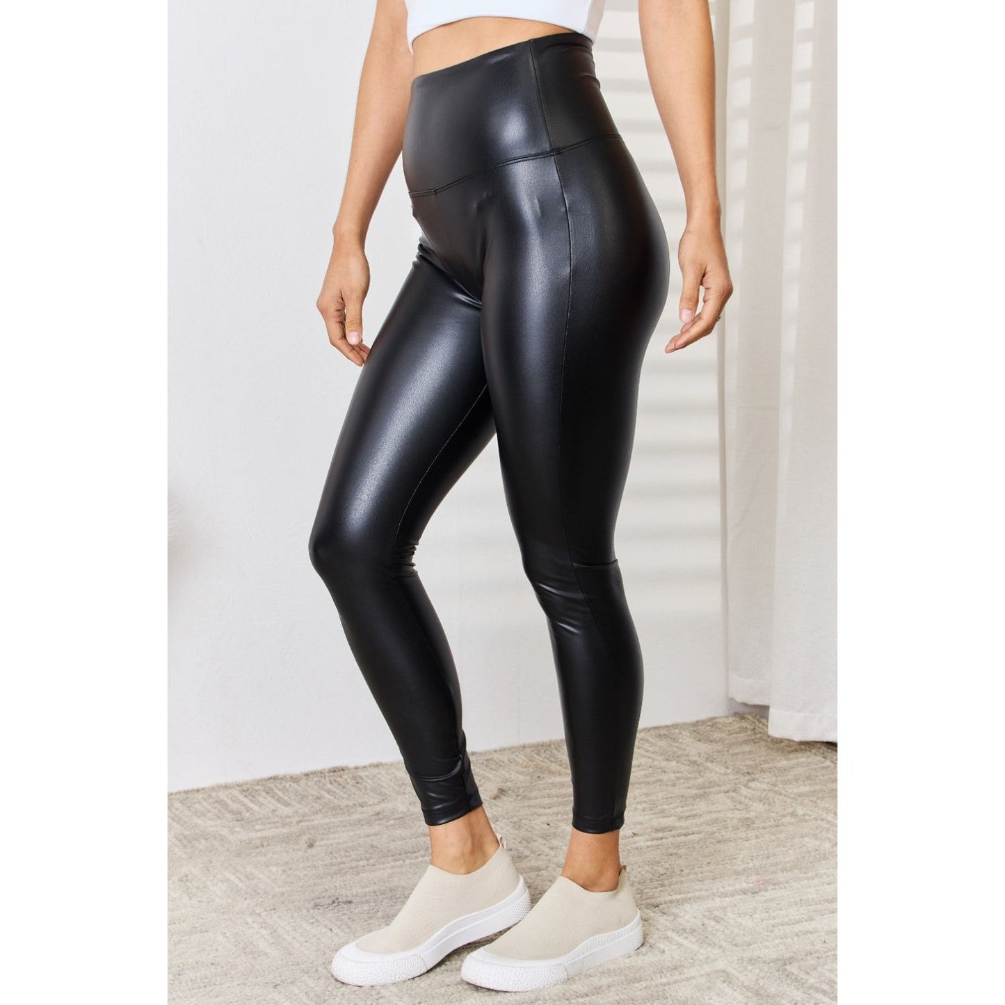 Zenana High Waist Wide Waistband Legging