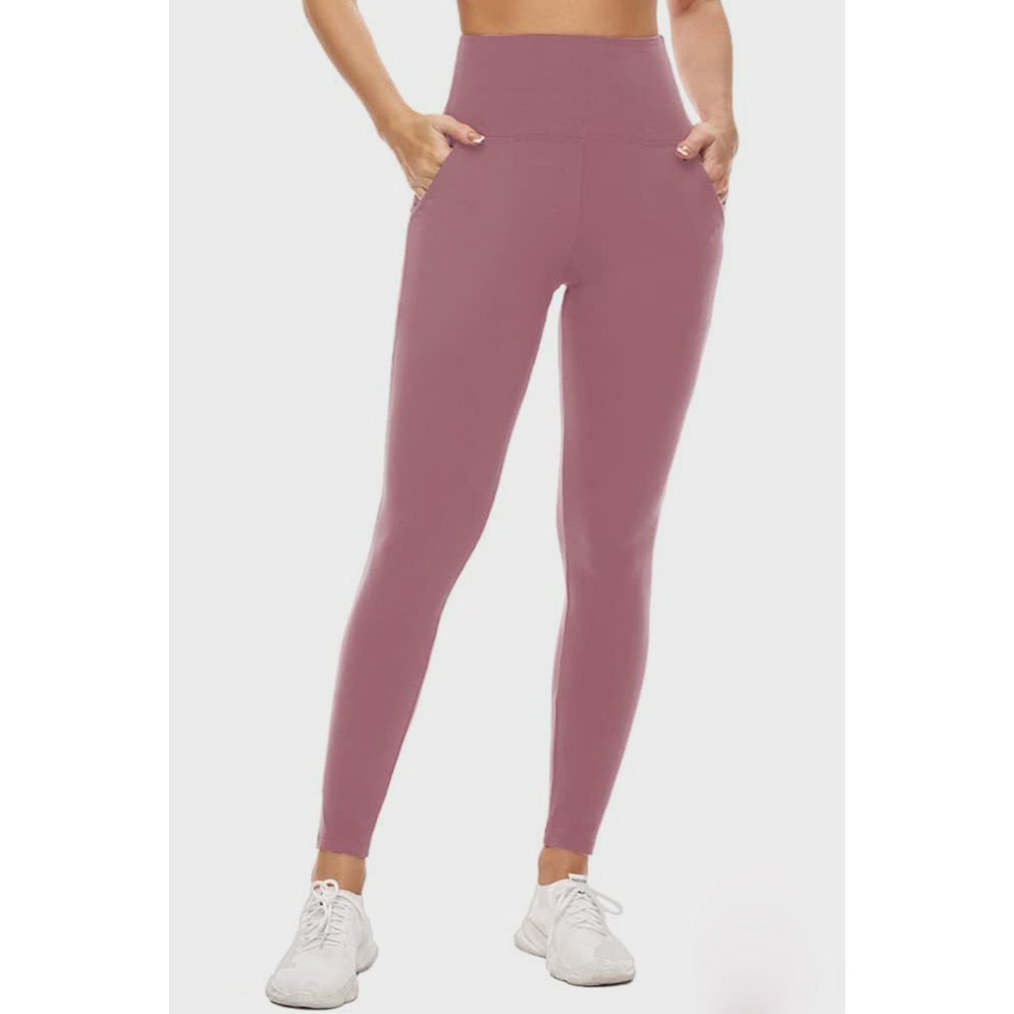 Pocketed High Waist Active Leggings