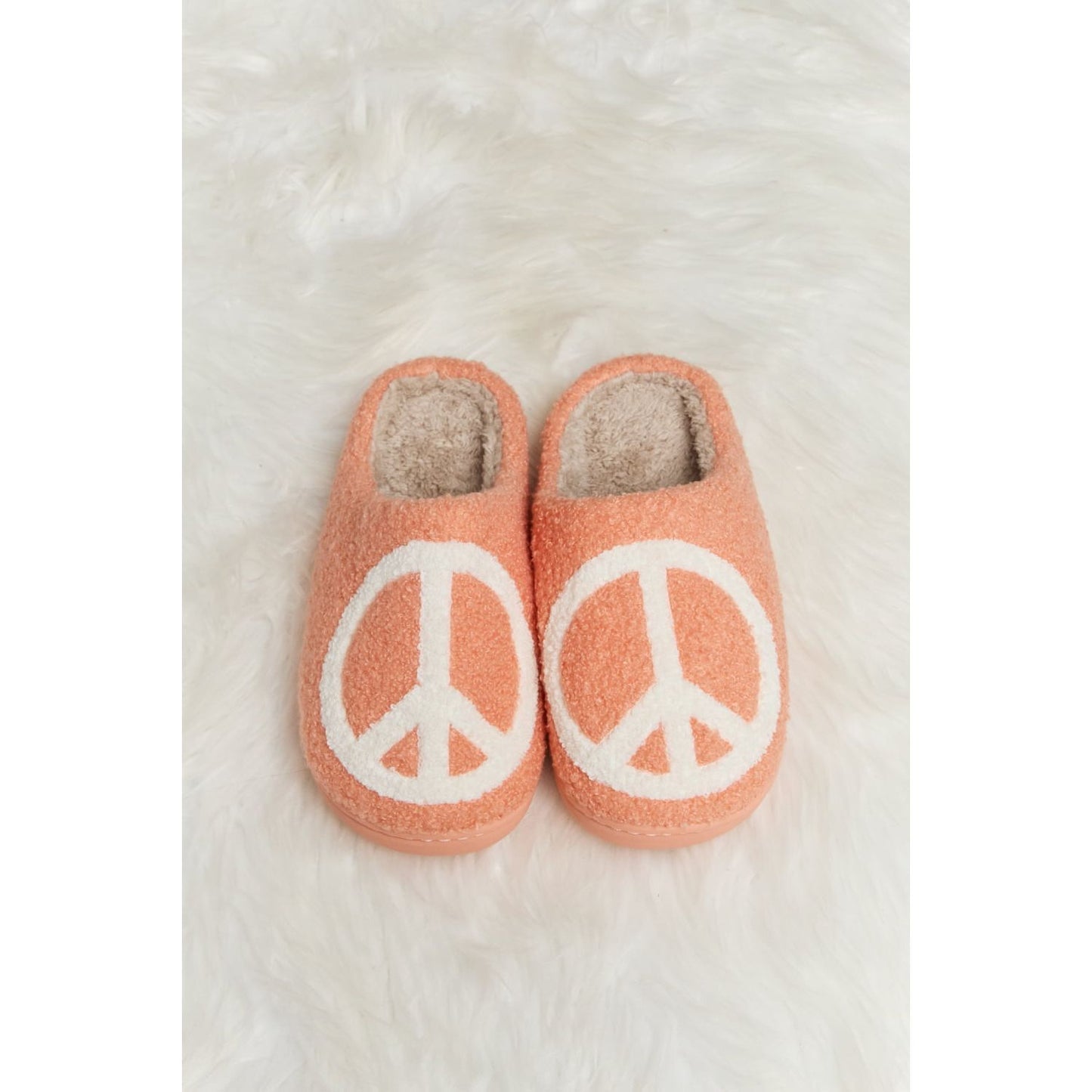 Melody Printed Plush Slide Slippers