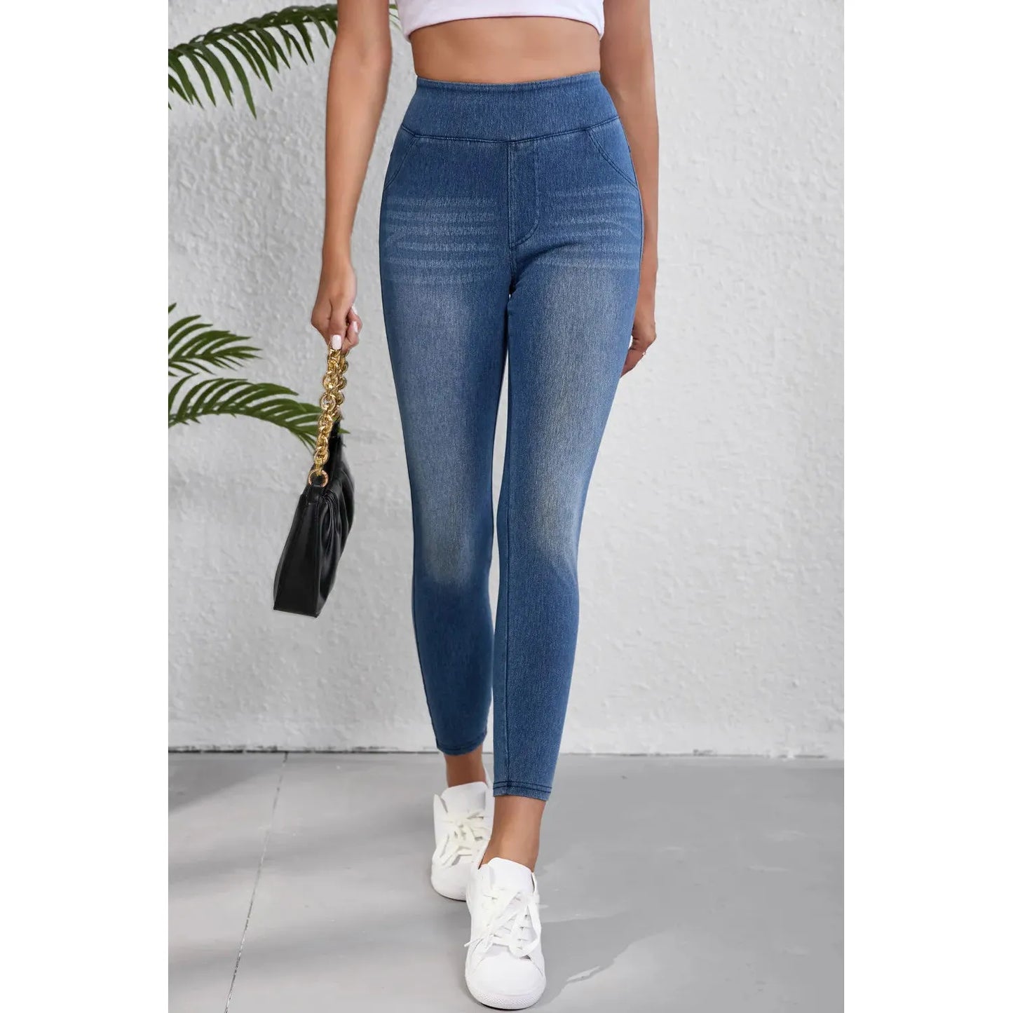 High Waist Skinny Jeans