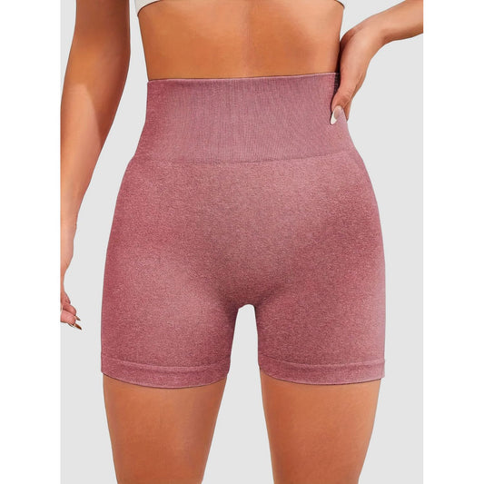 High Waist Active Shorts