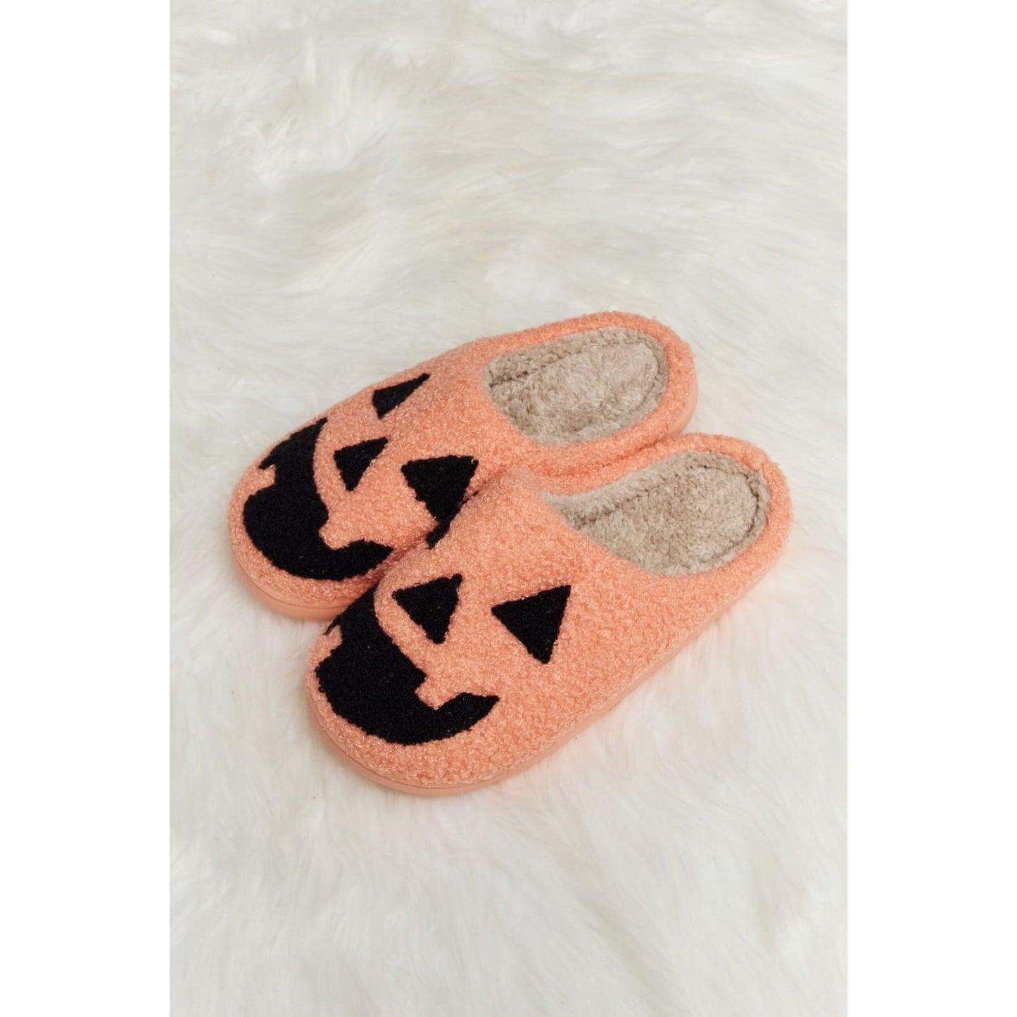 Melody Printed Plush Slide Slippers