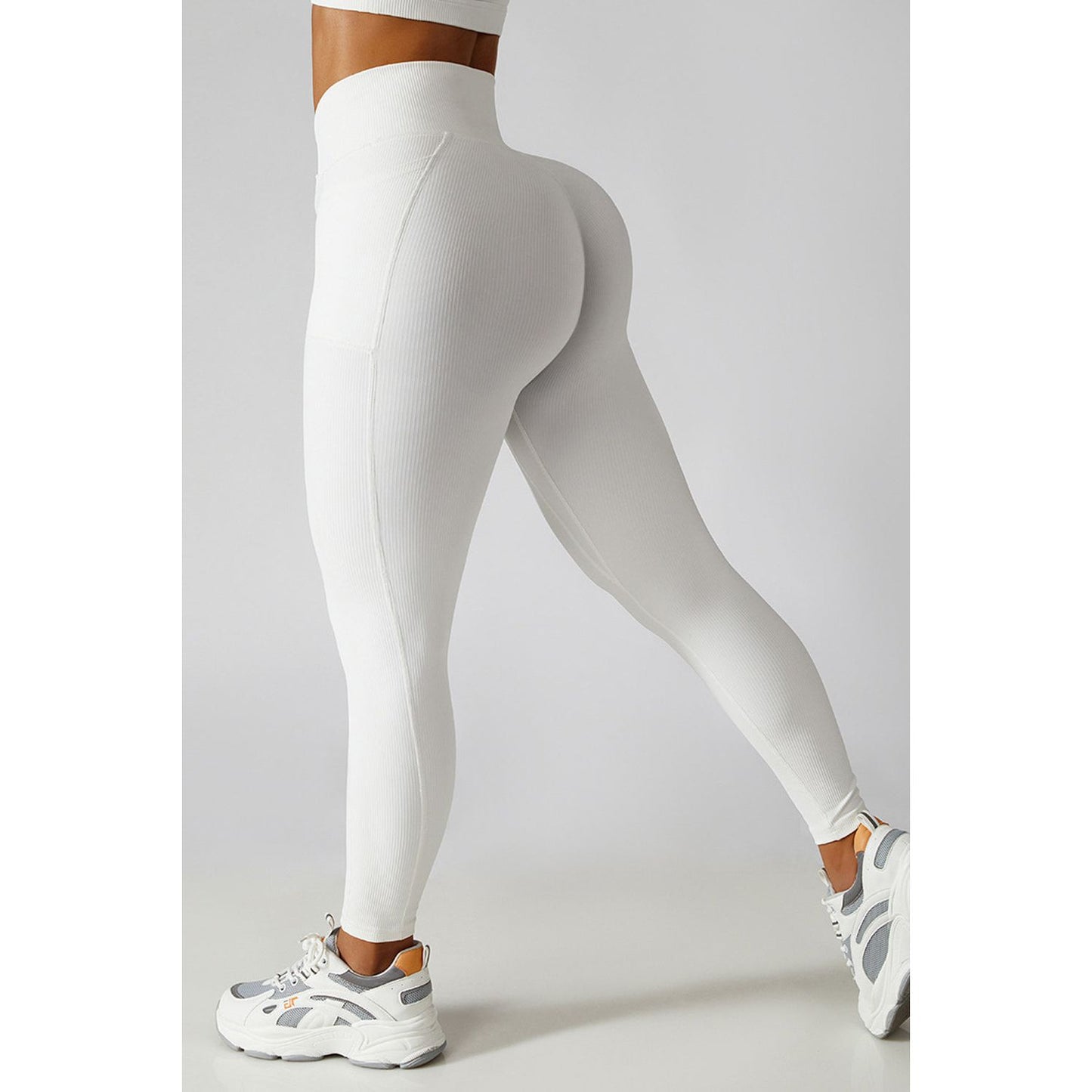 Basic Bae Crossover Waist Active Leggings