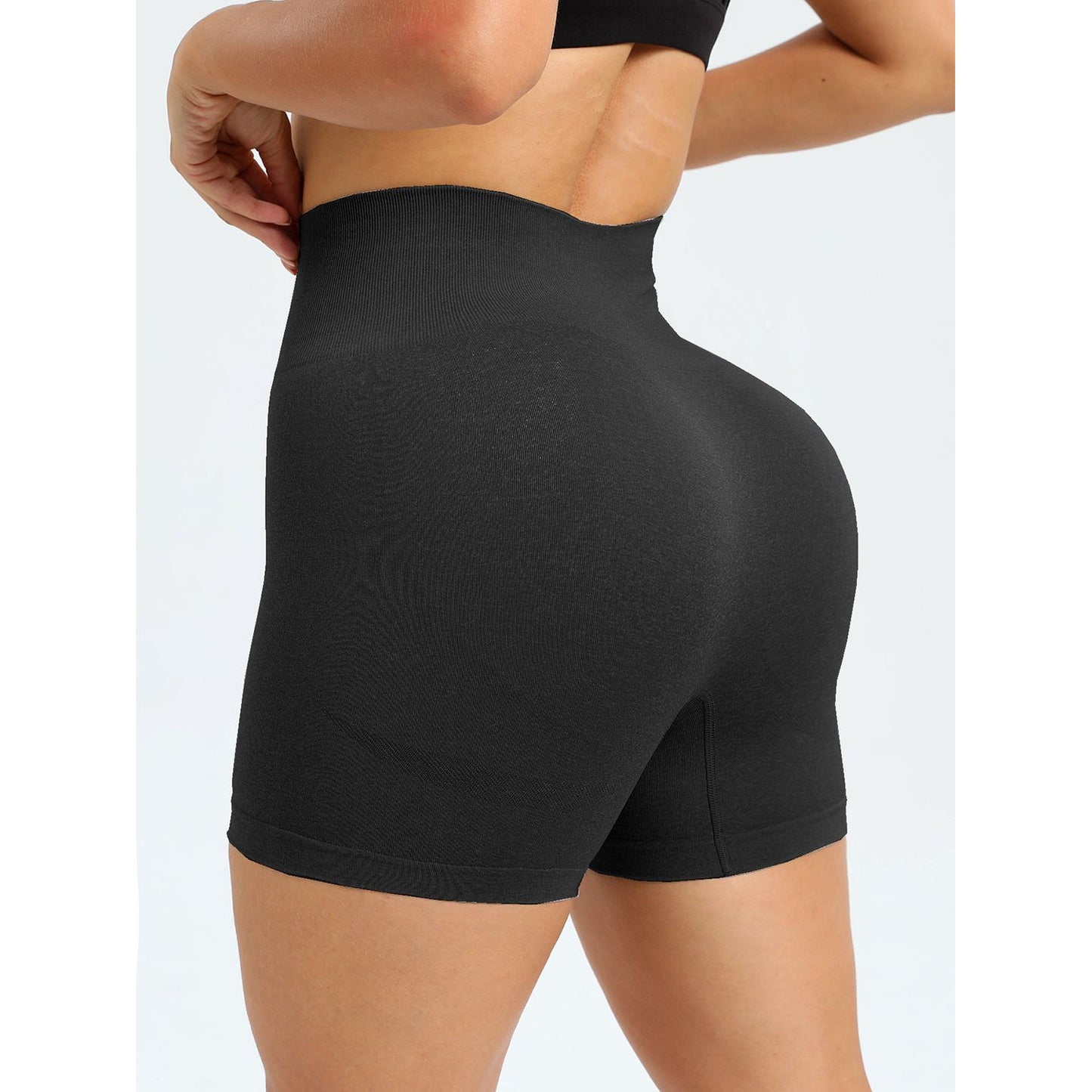 High Waist Active Shorts