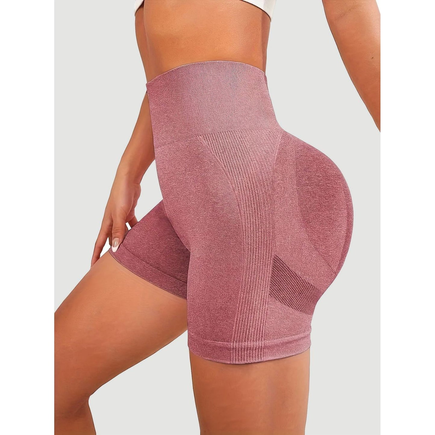 High Waist Active Shorts