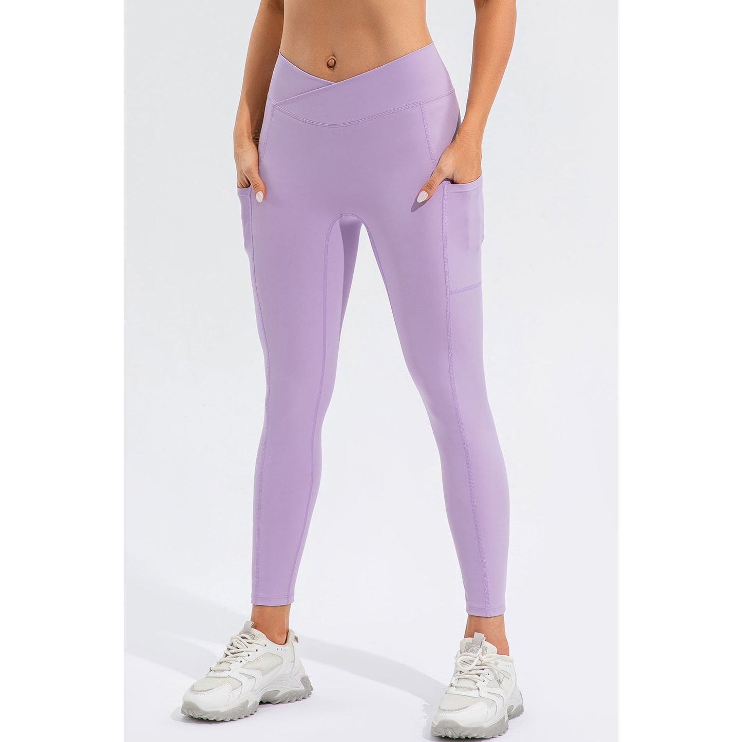 High Waist Active Leggings with Pockets