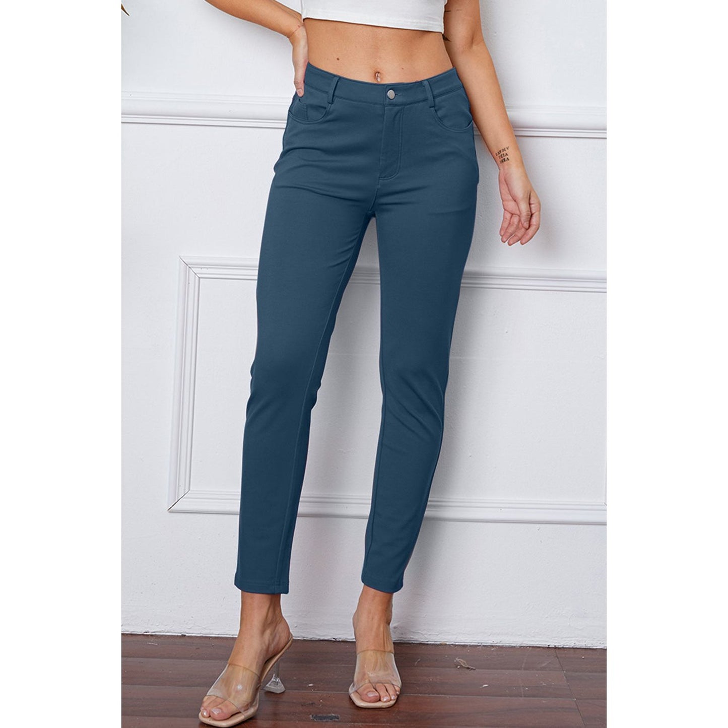 StretchyStitch Pants by Basic Bae