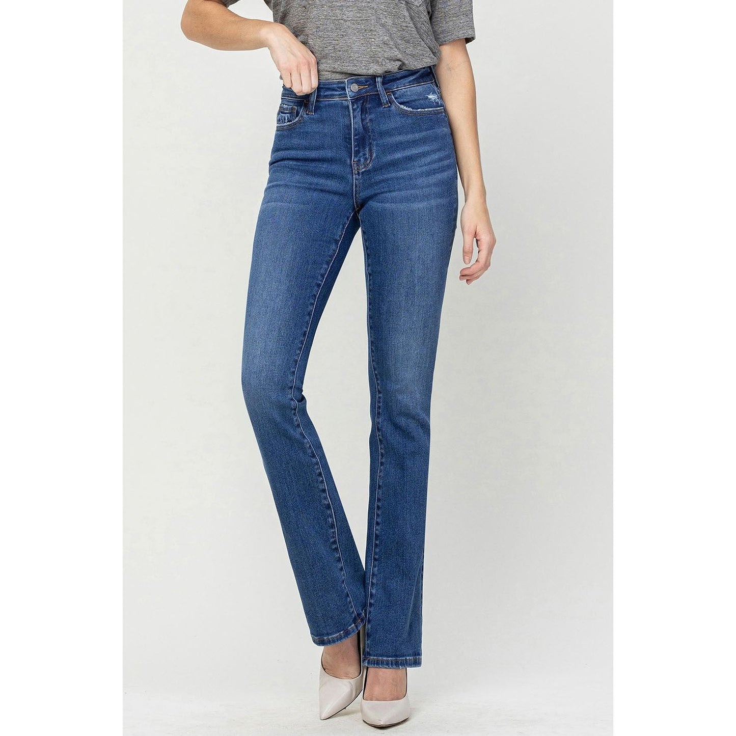 Vervet by Flying Monkey High Waist Bootcut Jeans