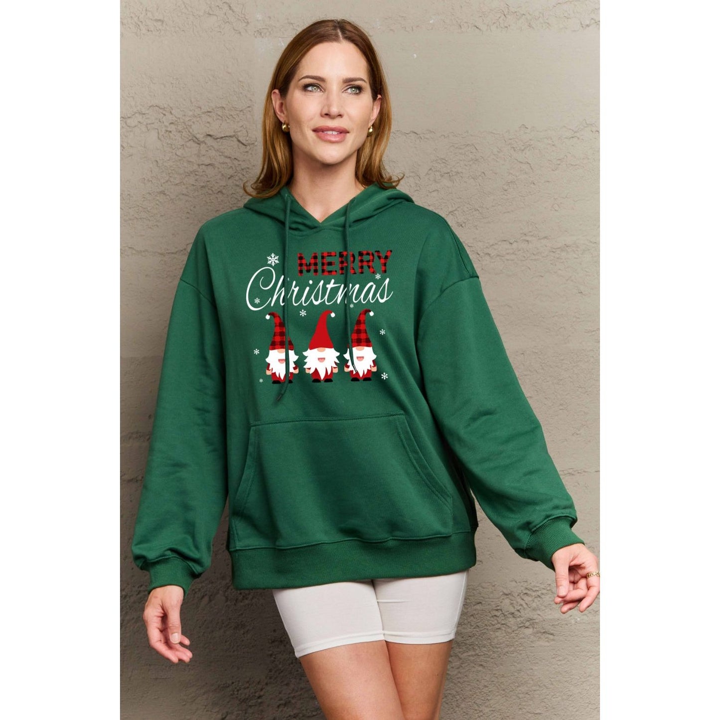 Simply Love Full Size MERRY CHRISTMAS Graphic Hoodie