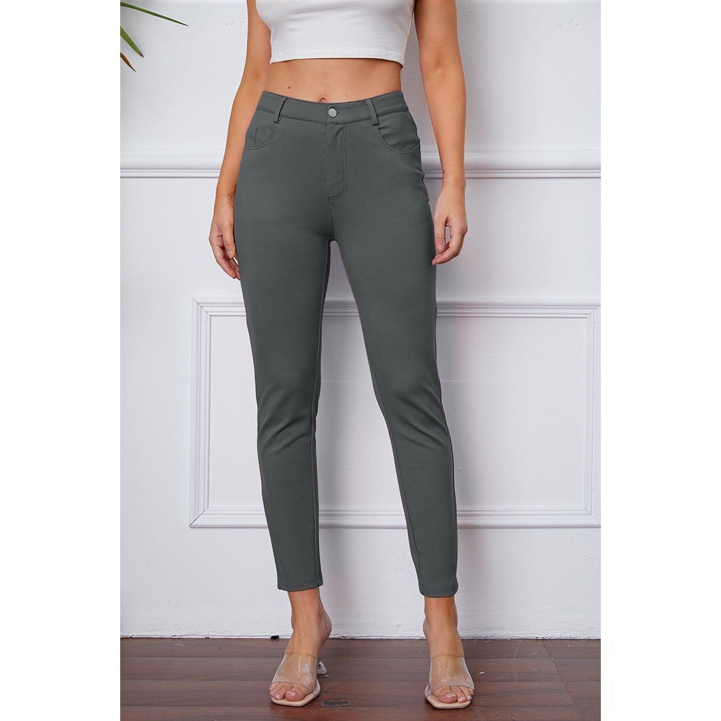 StretchyStitch Pants by Basic Bae