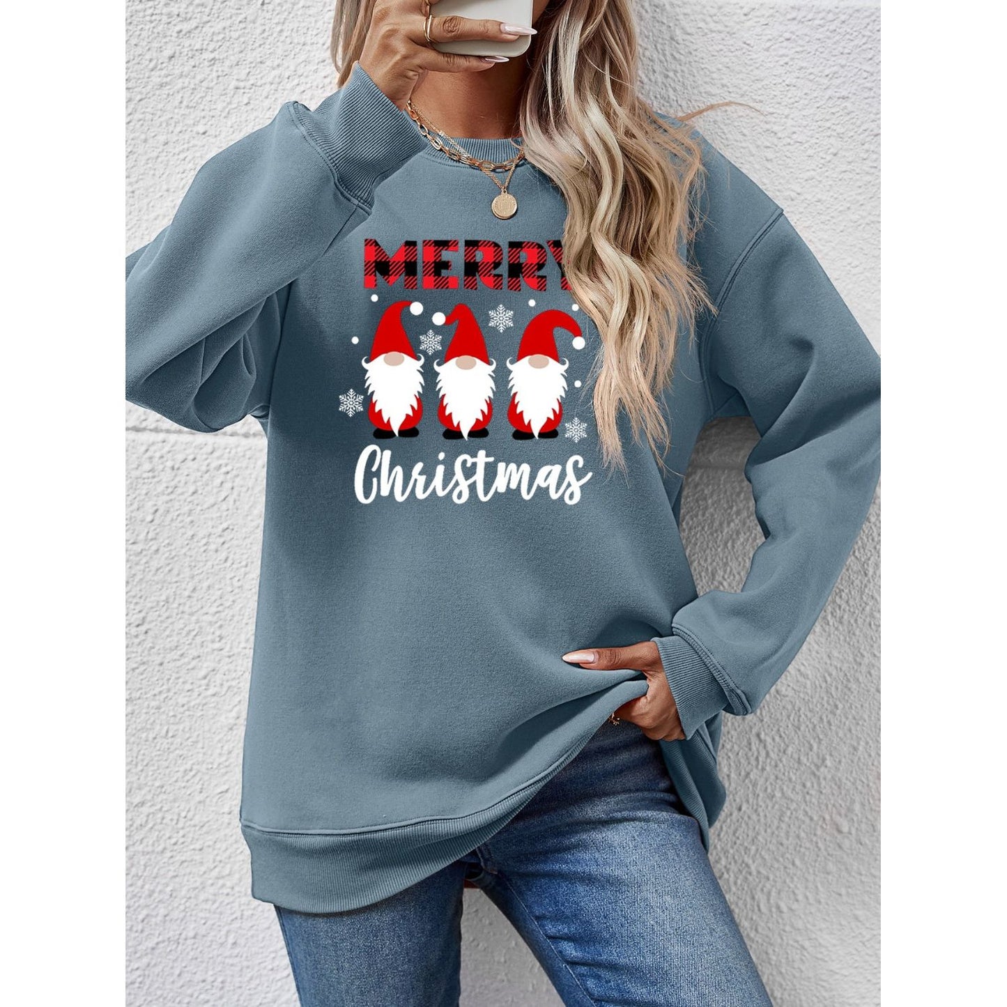 MERRY CHRISTMAS Long Sleeve Sweatshirt