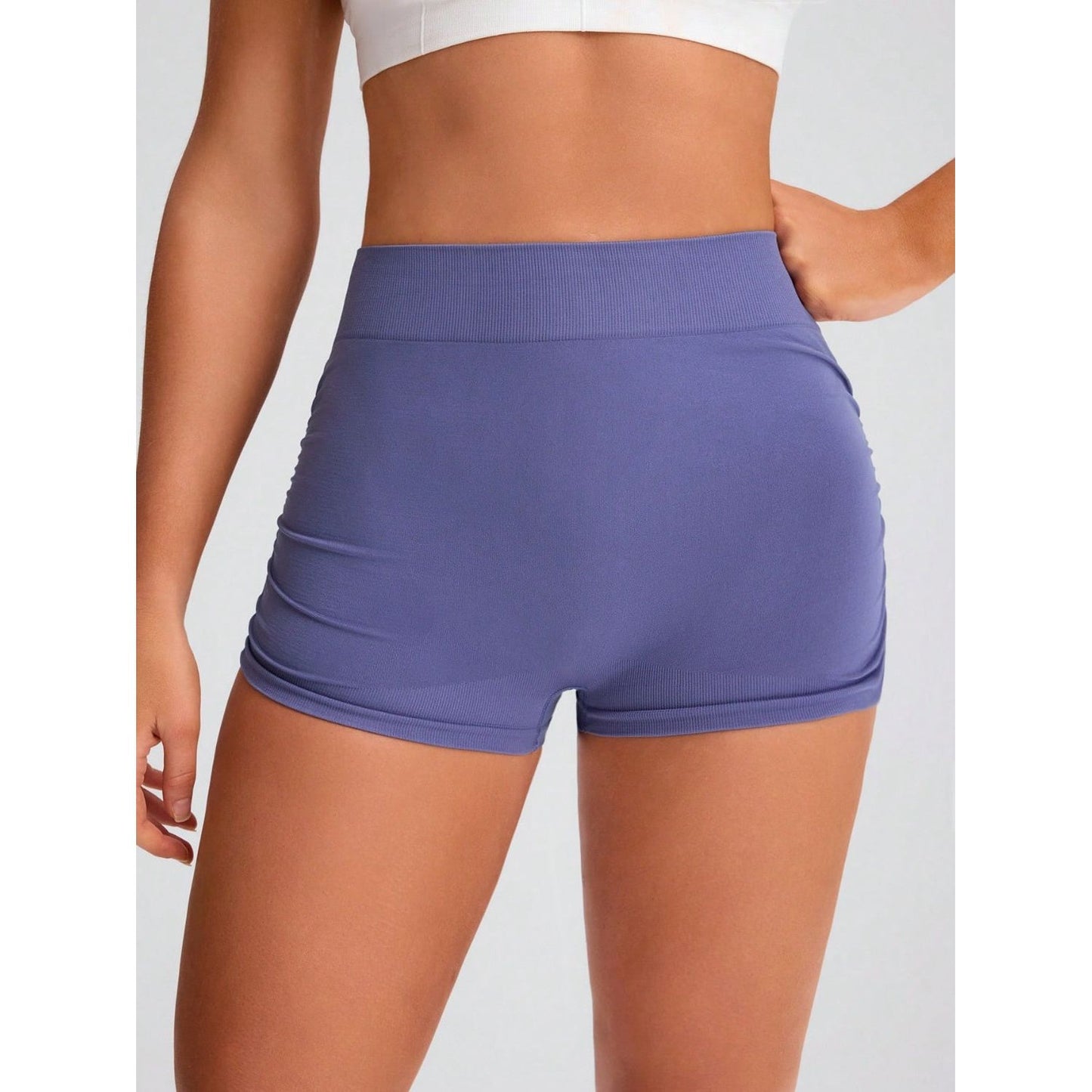 Elastic Waist Active Shorts