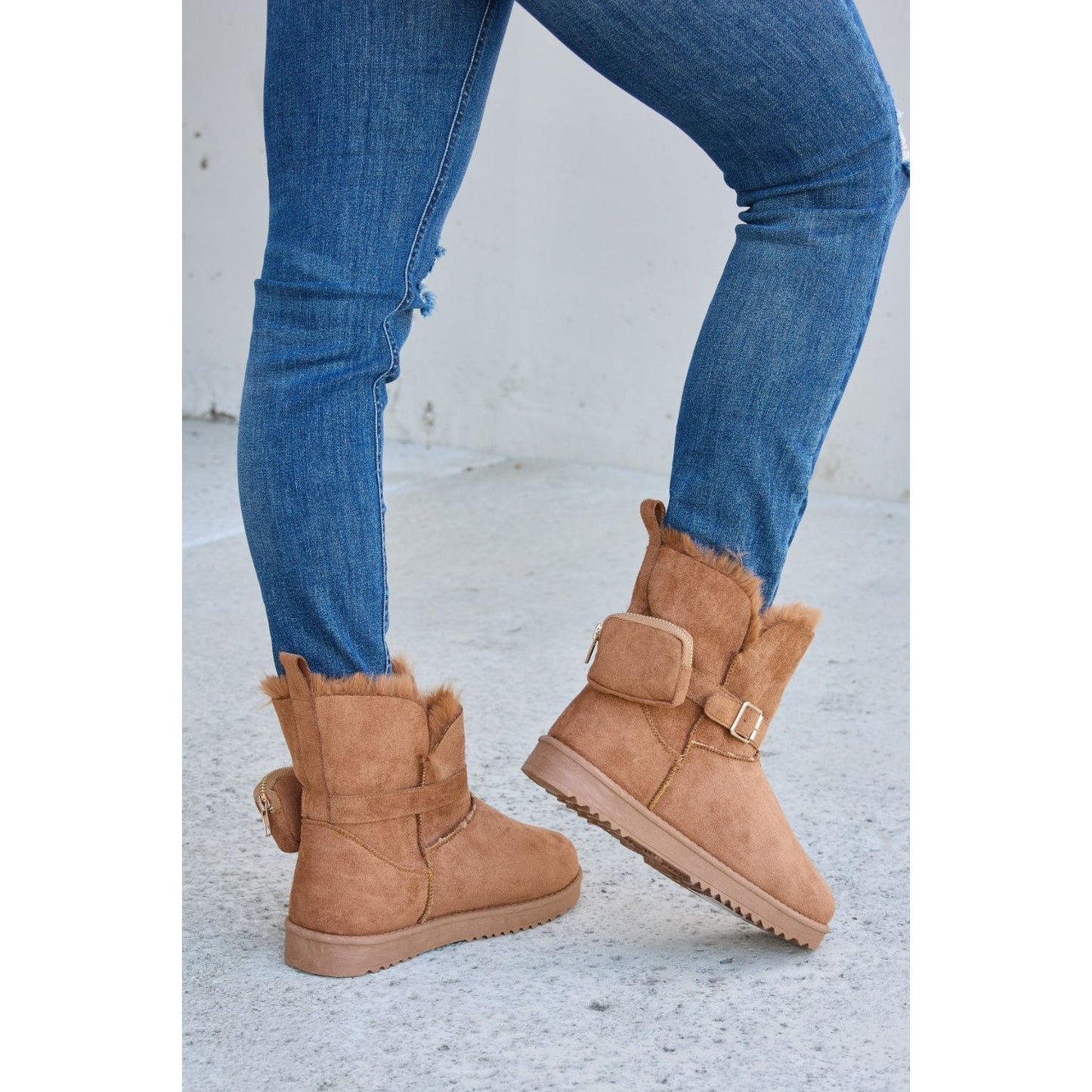 Forever Link Plush Thermal Flat Boots