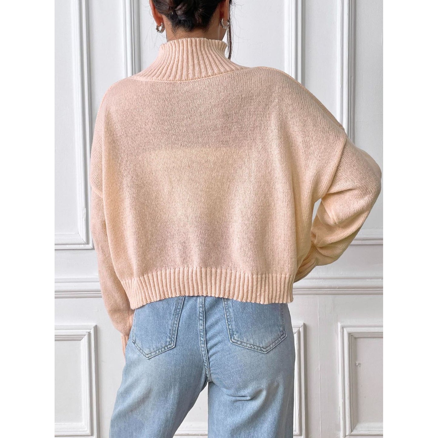 Turtleneck Long Sleeve Sweater