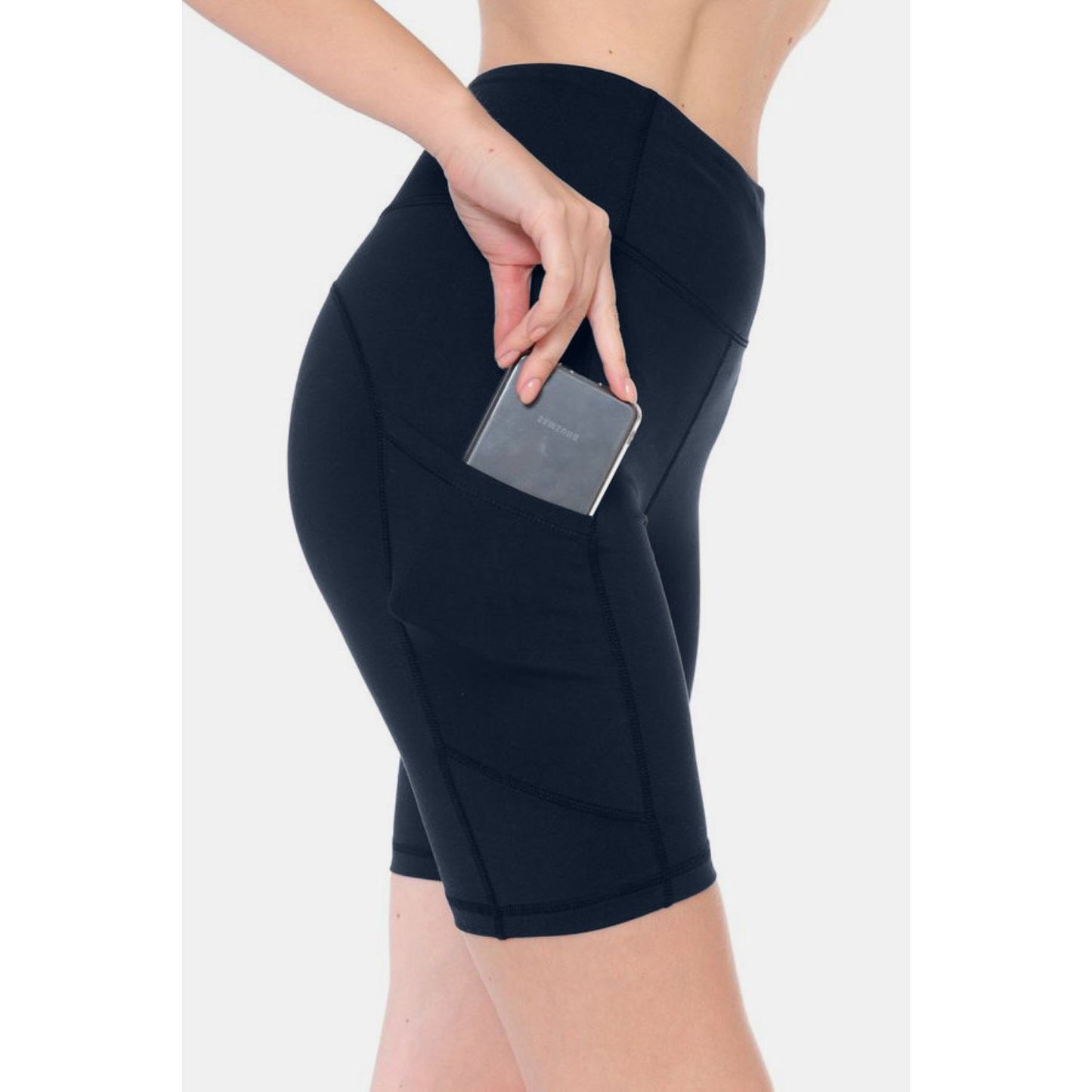 Leggings Depot Full Size High Waist Active Shorts