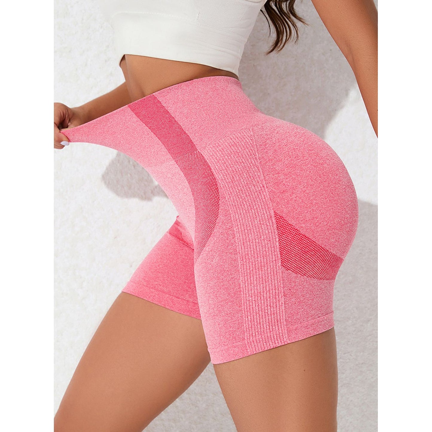 High Waist Active Shorts