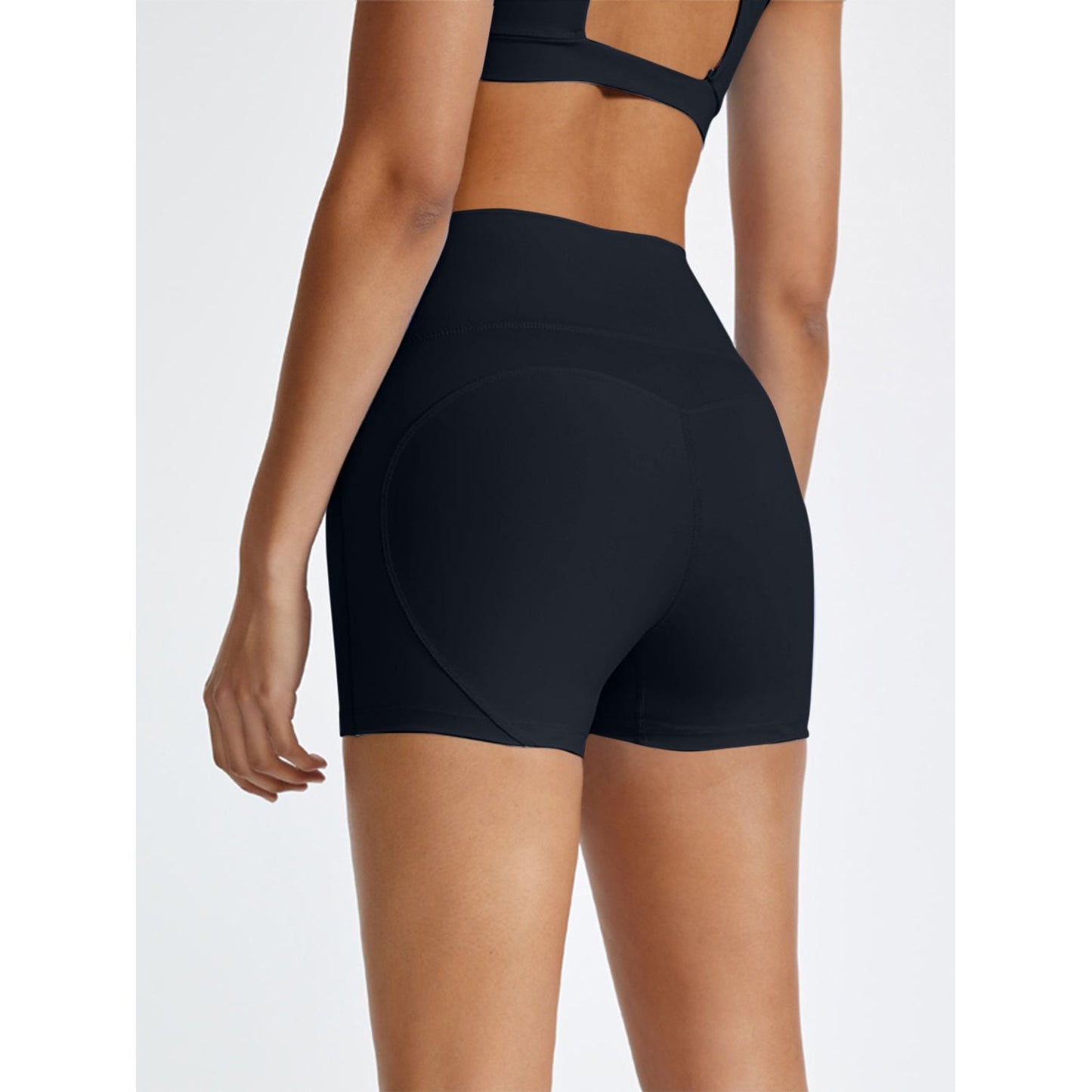 High Waist Active Shorts