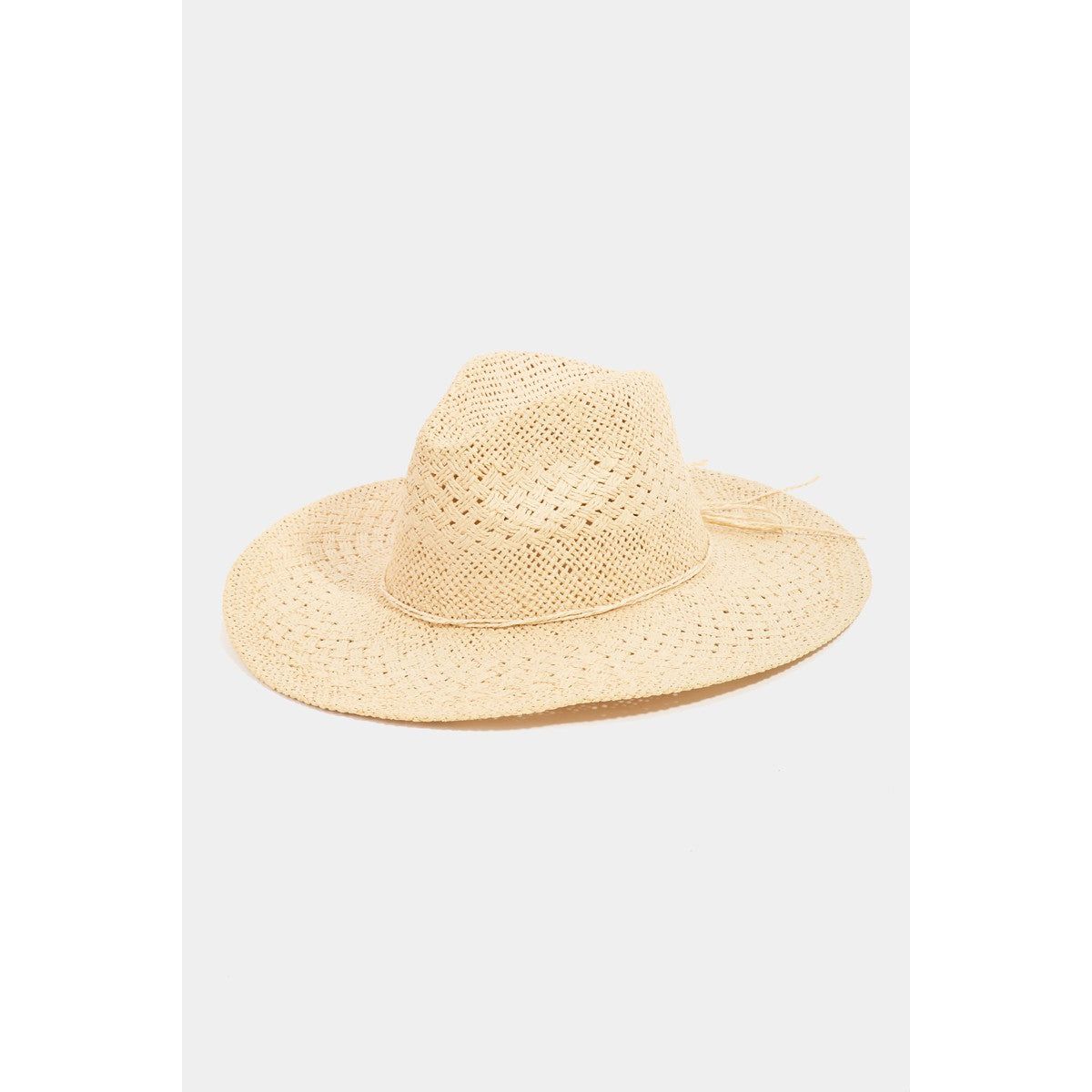 Fame Straw Braided Sun Hat