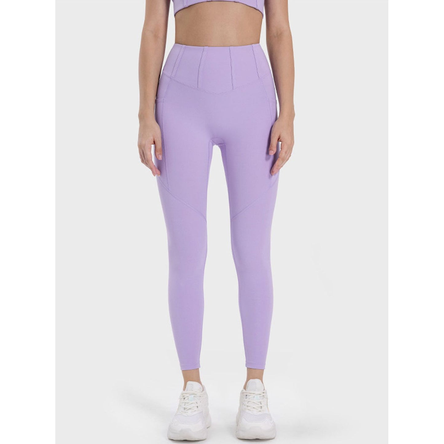 Pocketed High Waist Active Leggings