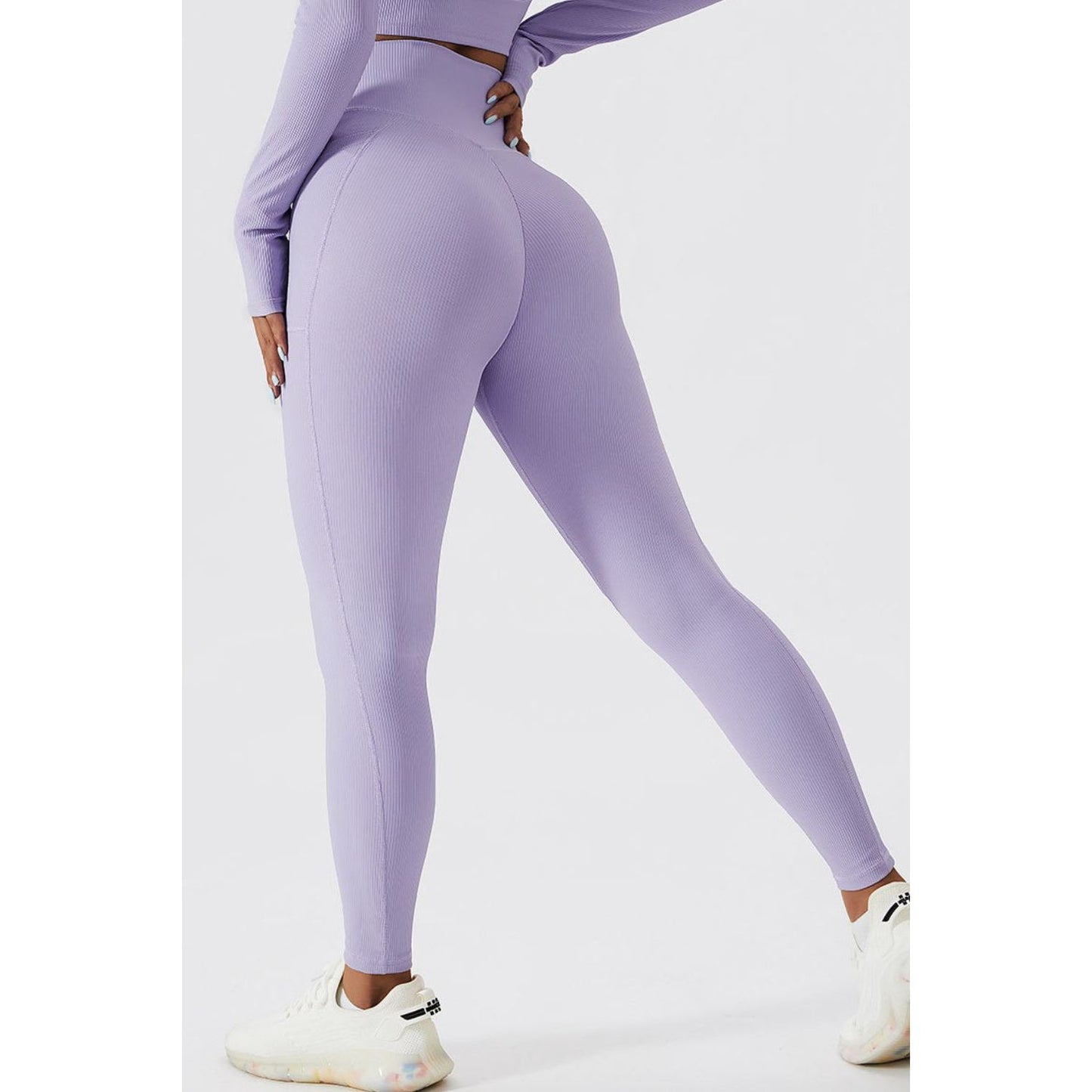 Basic Bae Crossover Waist Active Leggings