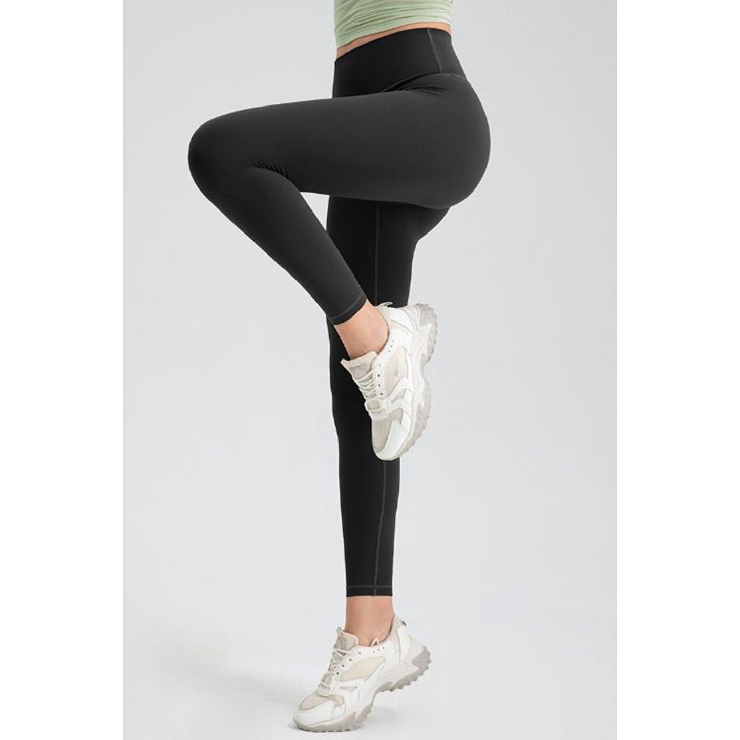 Wide Waistband High Waist Sport Leggings