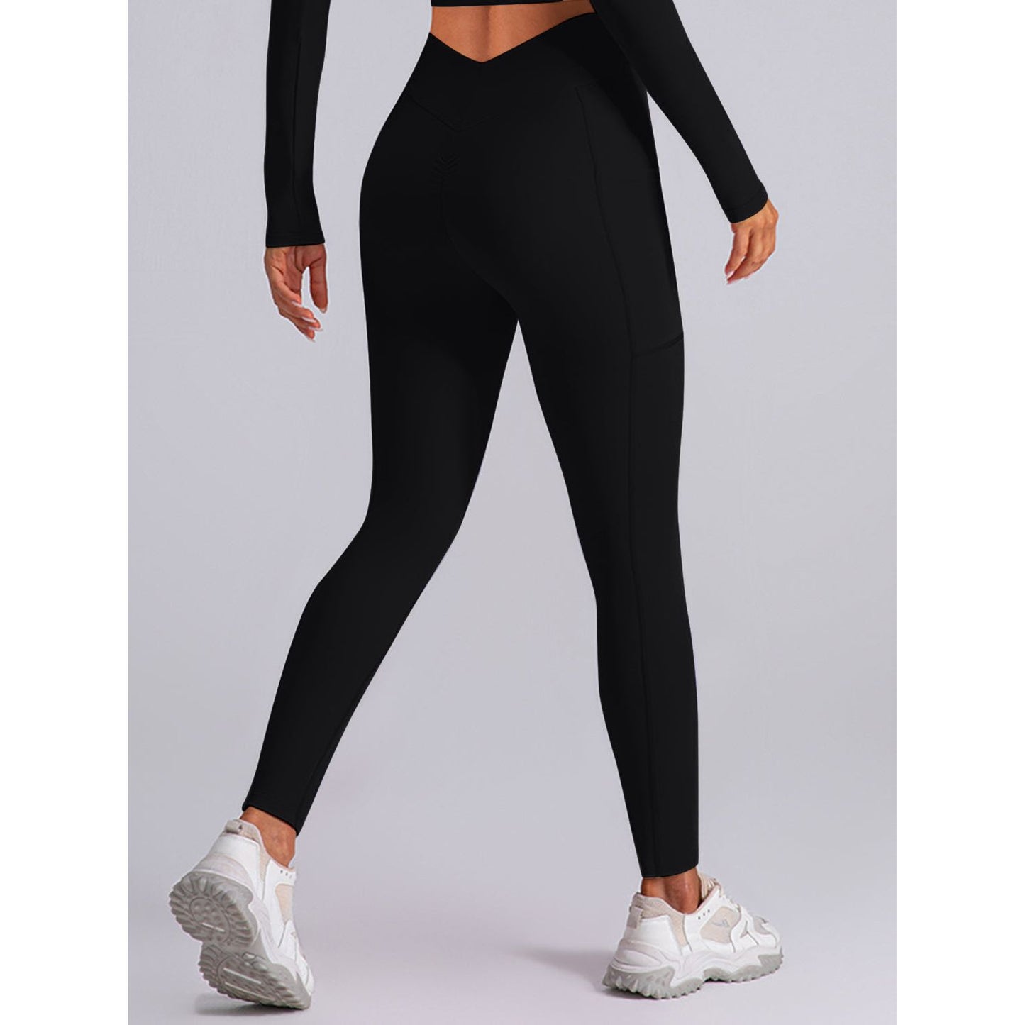 High Waist Active Leggings with Pockets