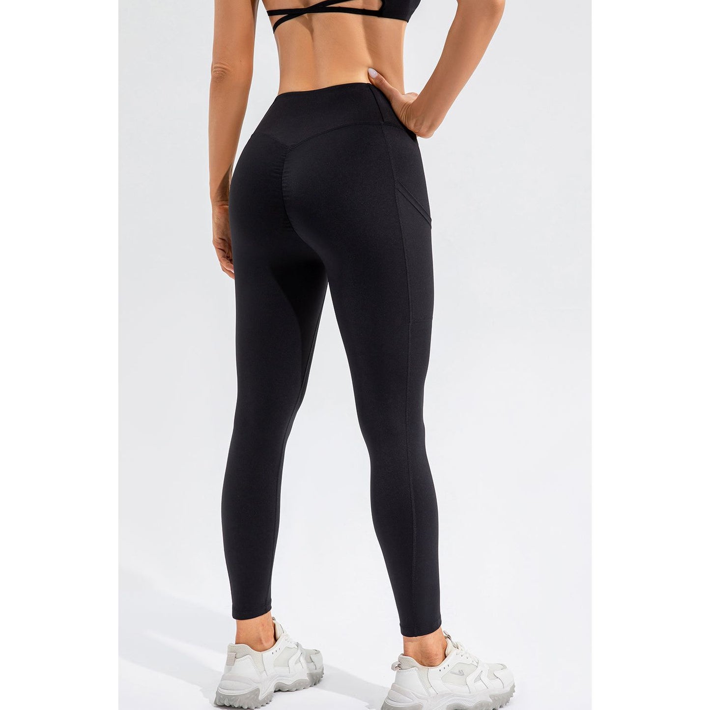 High Waist Active Leggings with Pockets