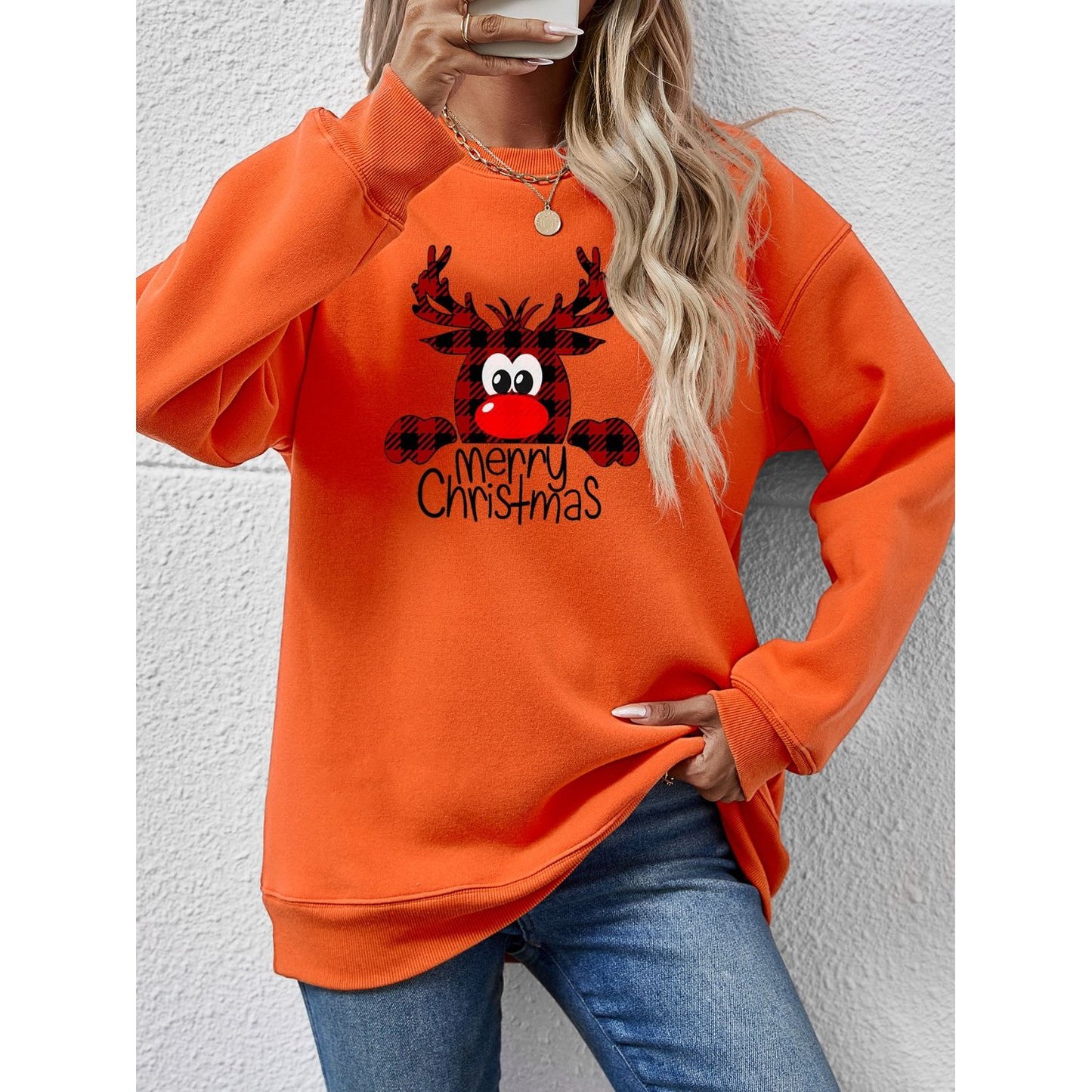 MERRY CHRISTMAS Graphic Sweatshirt