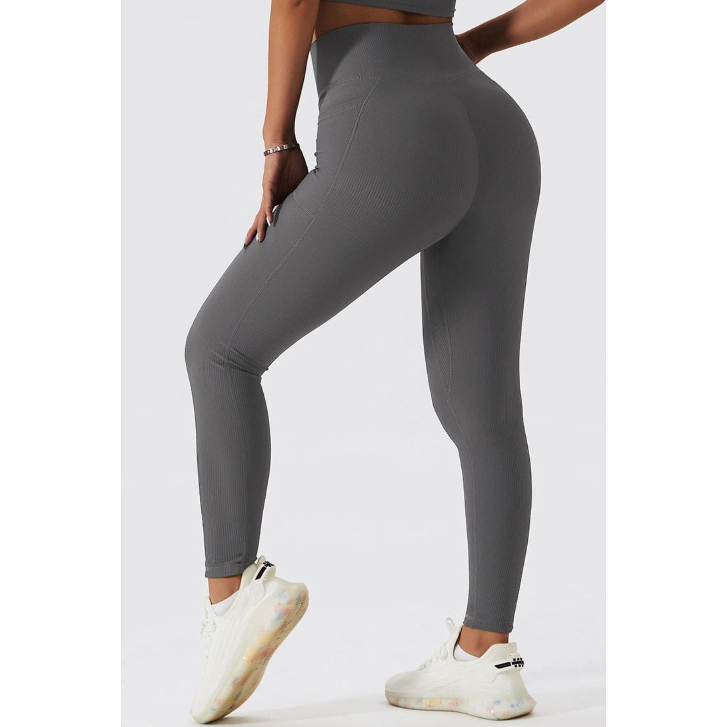 Basic Bae Crossover Waist Active Leggings