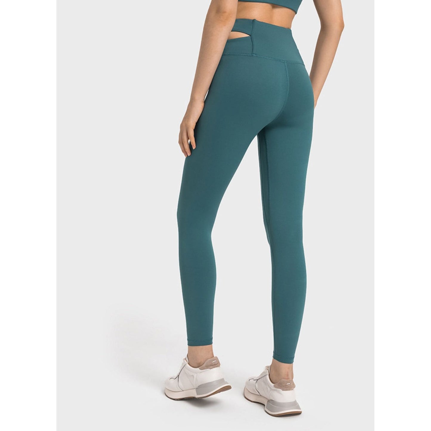 Crisscross Cutout Sports Leggings