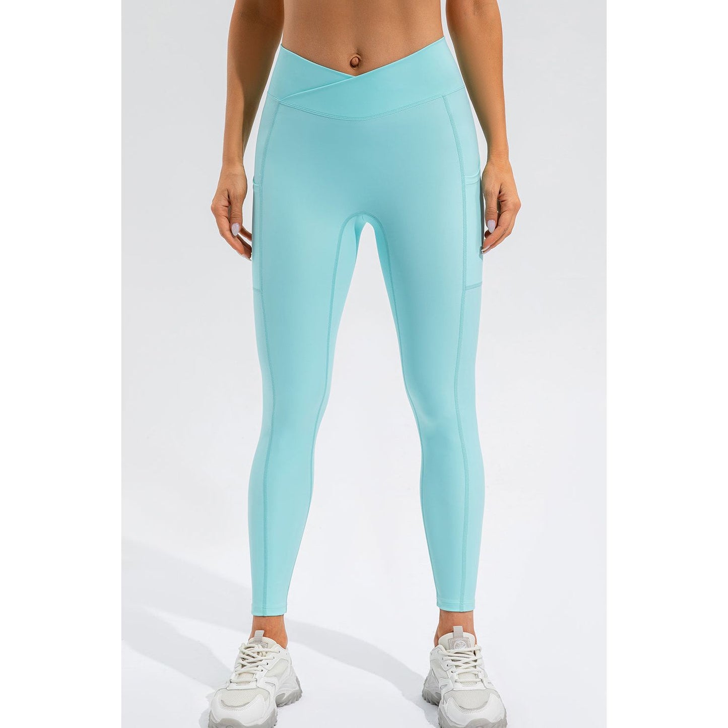 High Waist Active Leggings with Pockets