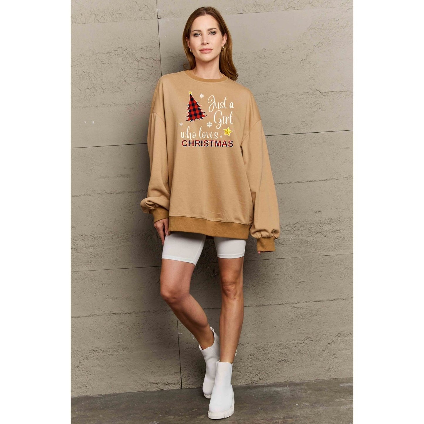 Simply Love Full Size Graphic Sweatshirt