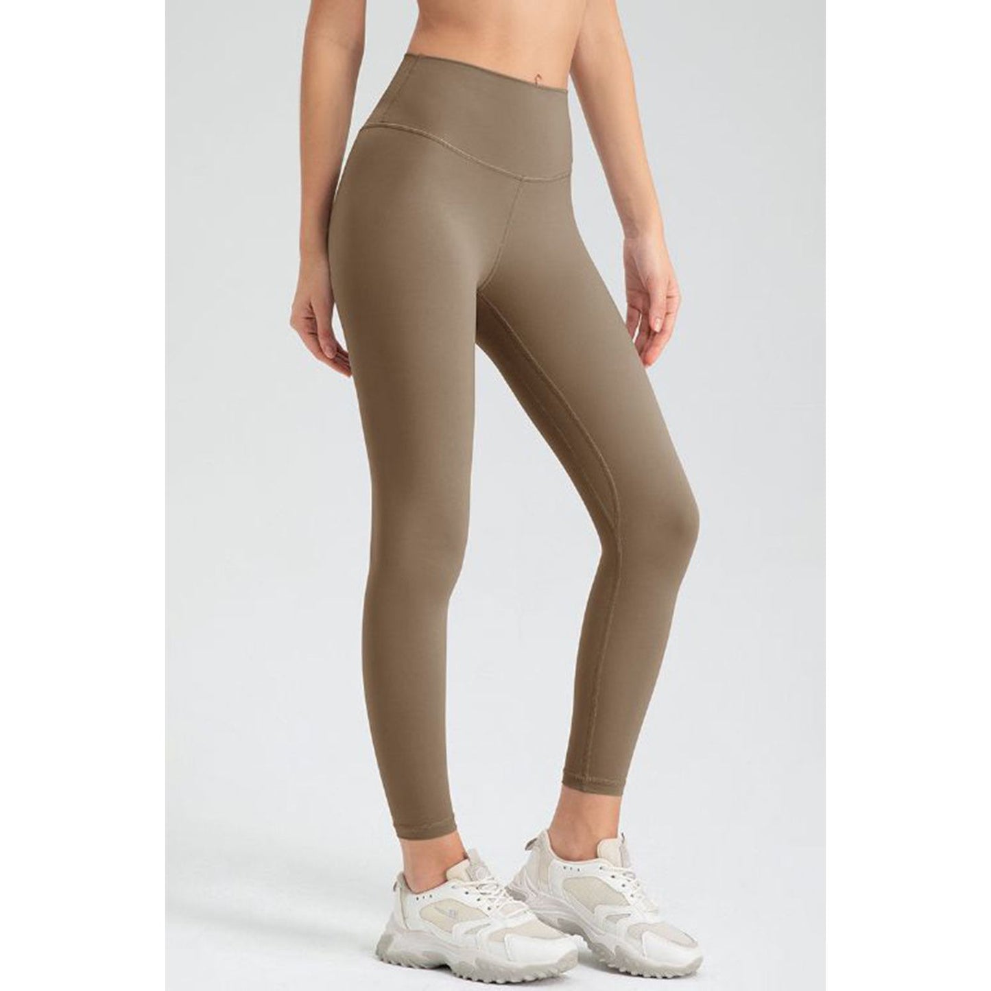 Wide Waistband Slim Fit Active Leggings