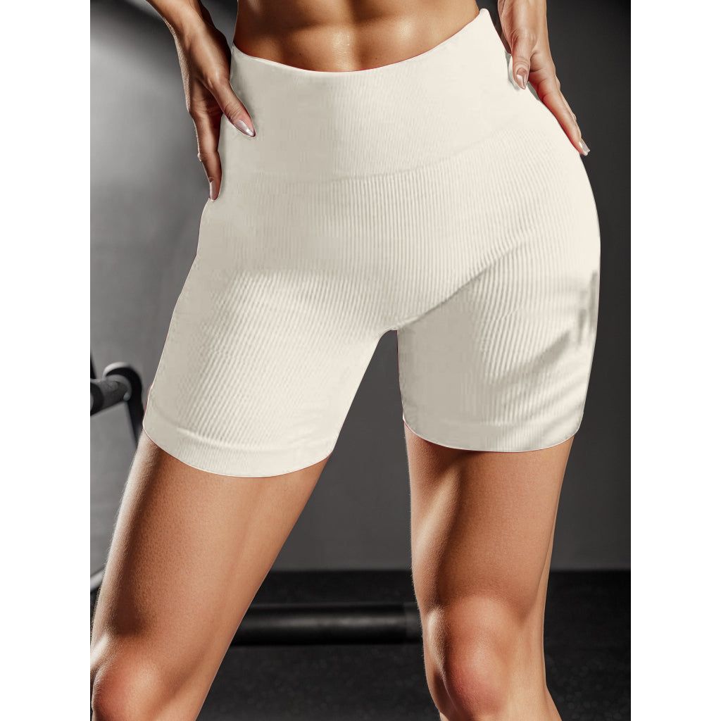 High Waist Active Shorts