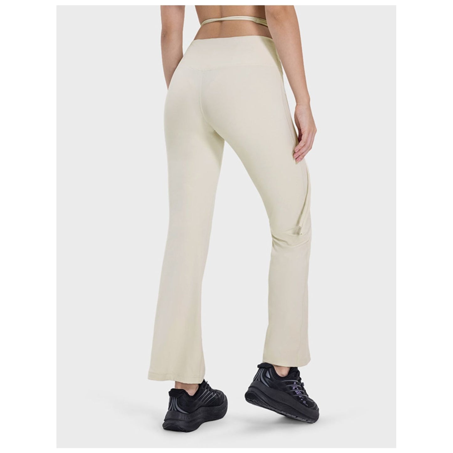 Millennia Tied Mid-Rise Waist Active Pants