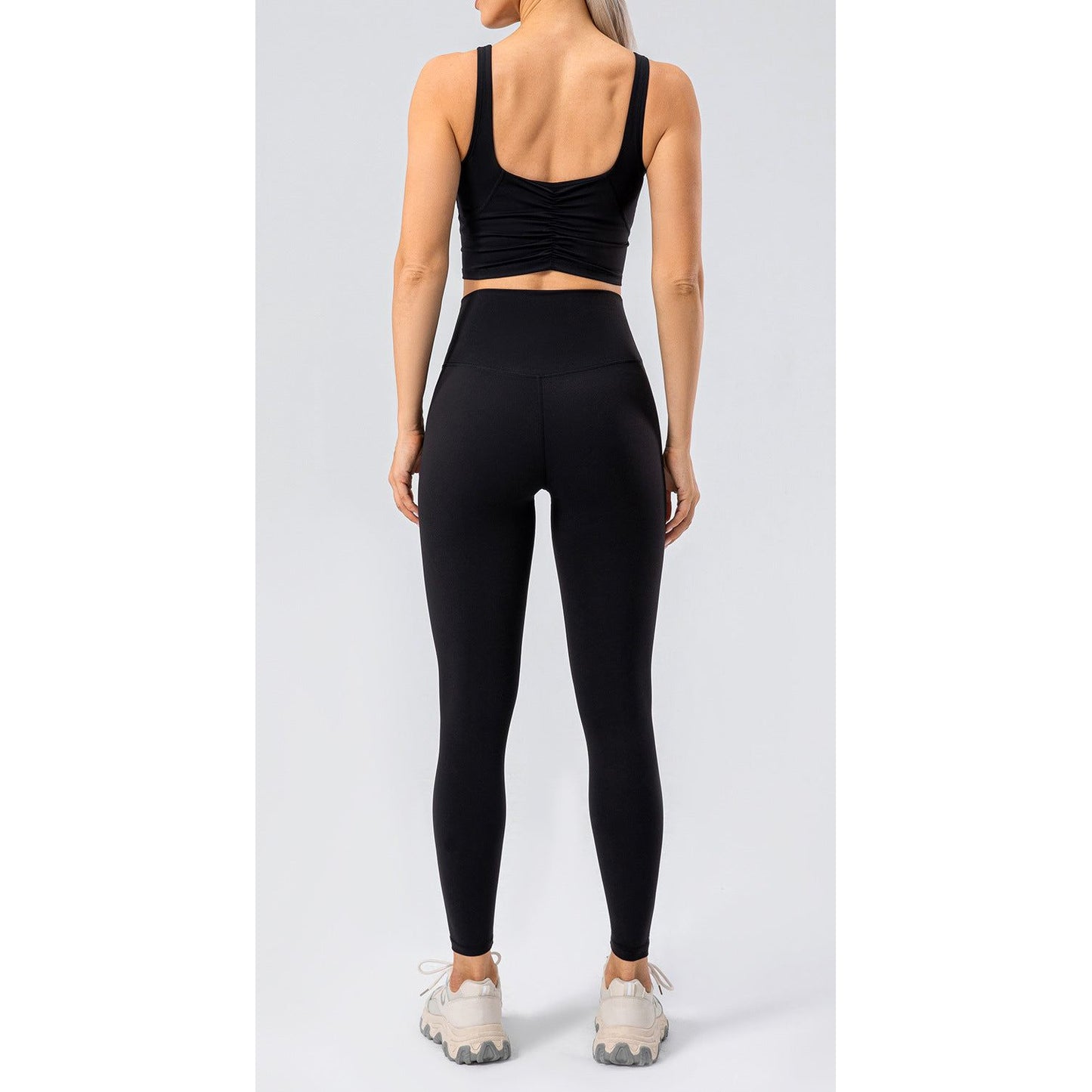 High Waist Wide Waistband Active Leggings