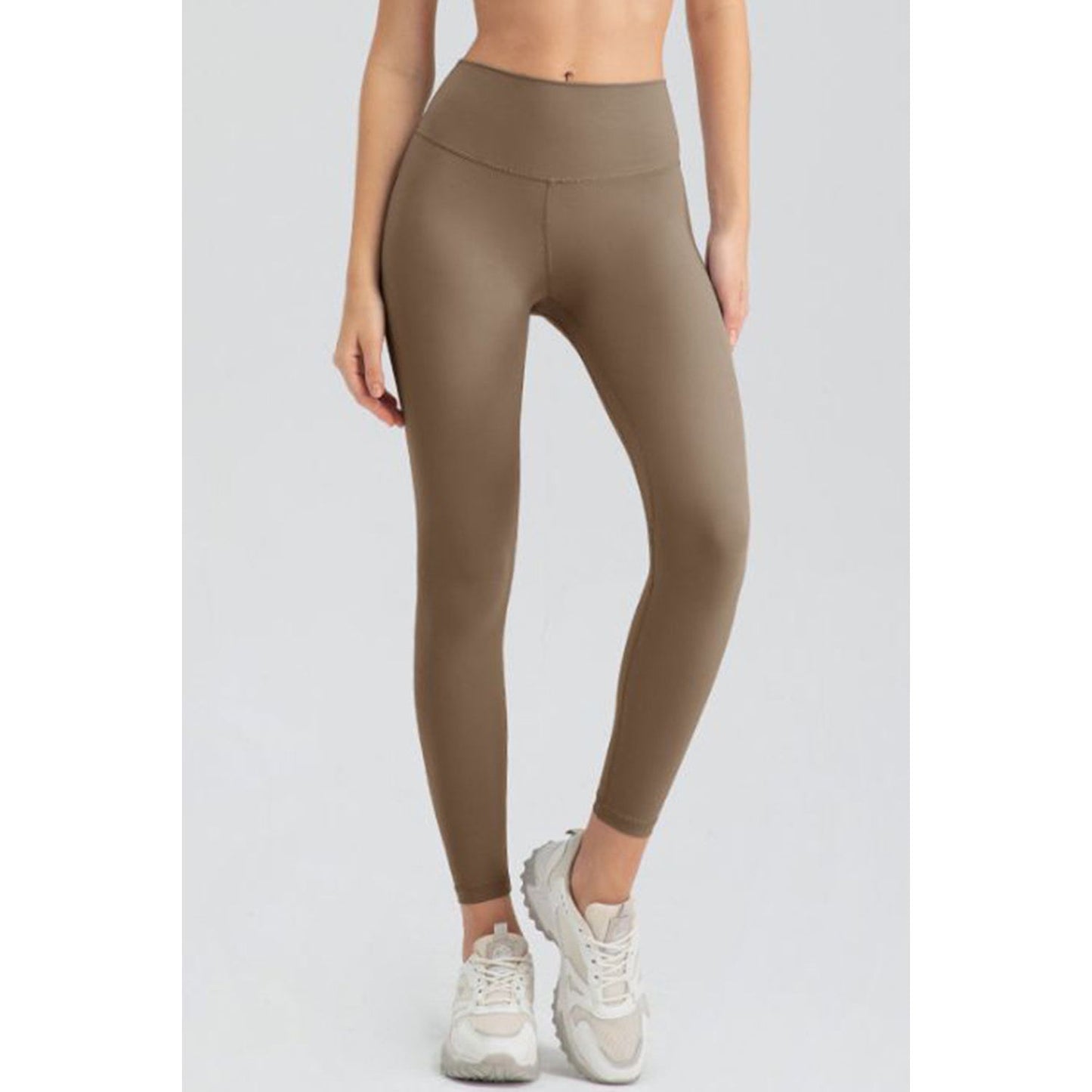 Wide Waistband Slim Fit Active Leggings