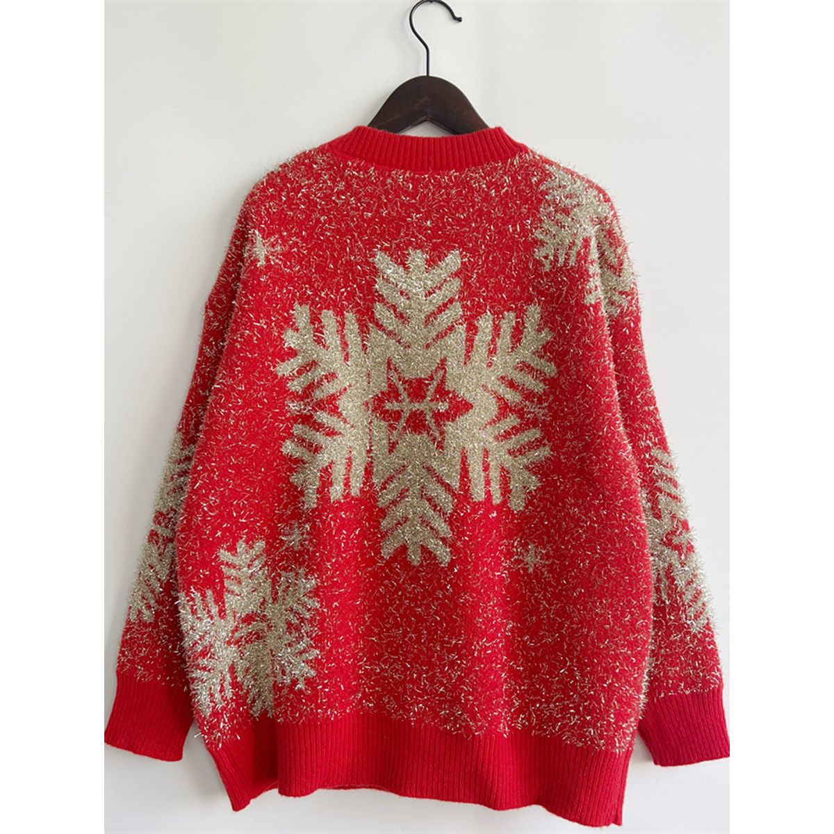 Christmas Element Round Neck Sweater