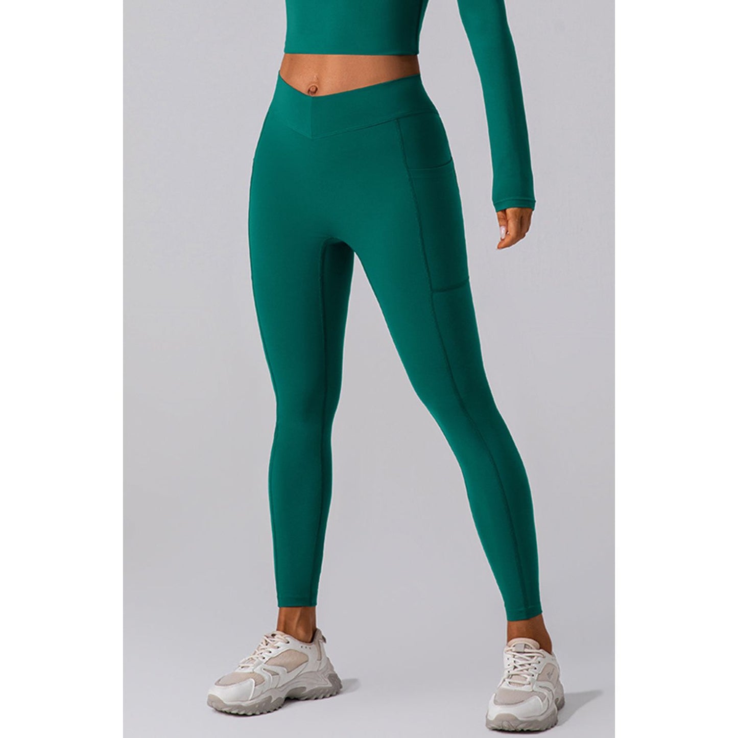 High Waist Active Leggings with Pockets