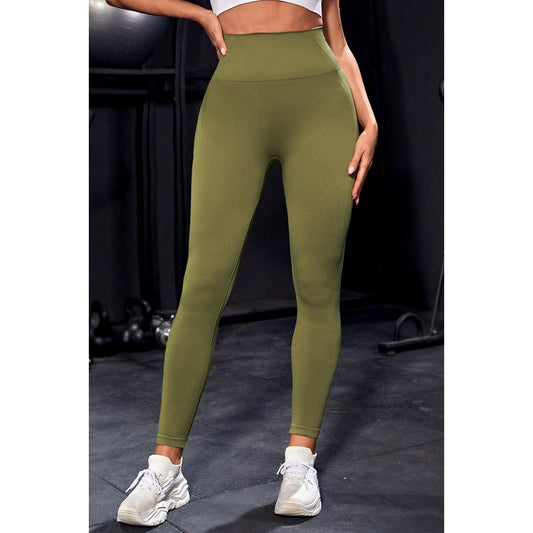 Wide Waistband Sports Leggings