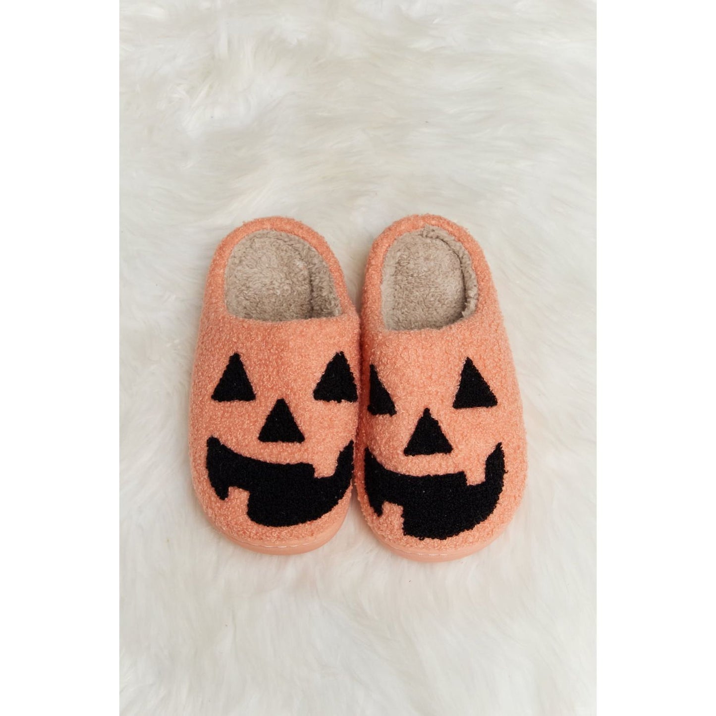 Melody Printed Plush Slide Slippers