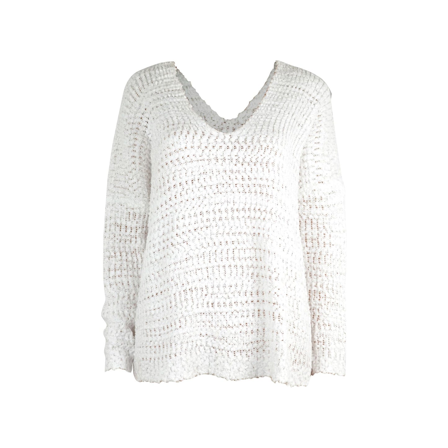 Angel Wings Single Shoulder Long Sleeve Sweater