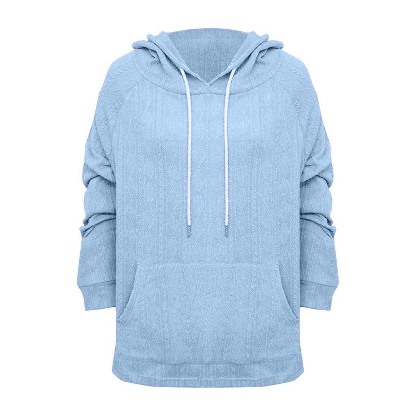 Full Size Drawstring Long Sleeve Hoodie