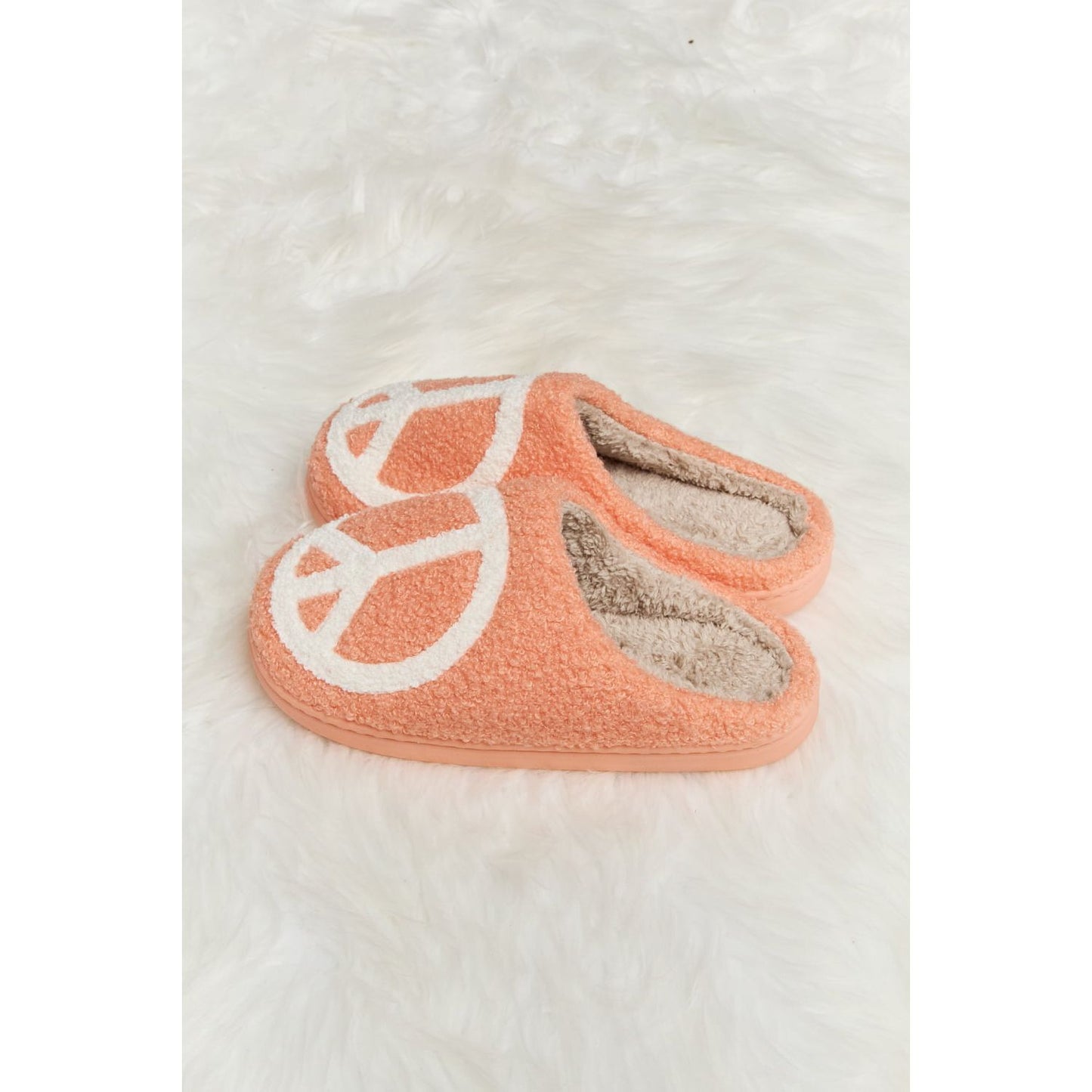 Melody Printed Plush Slide Slippers