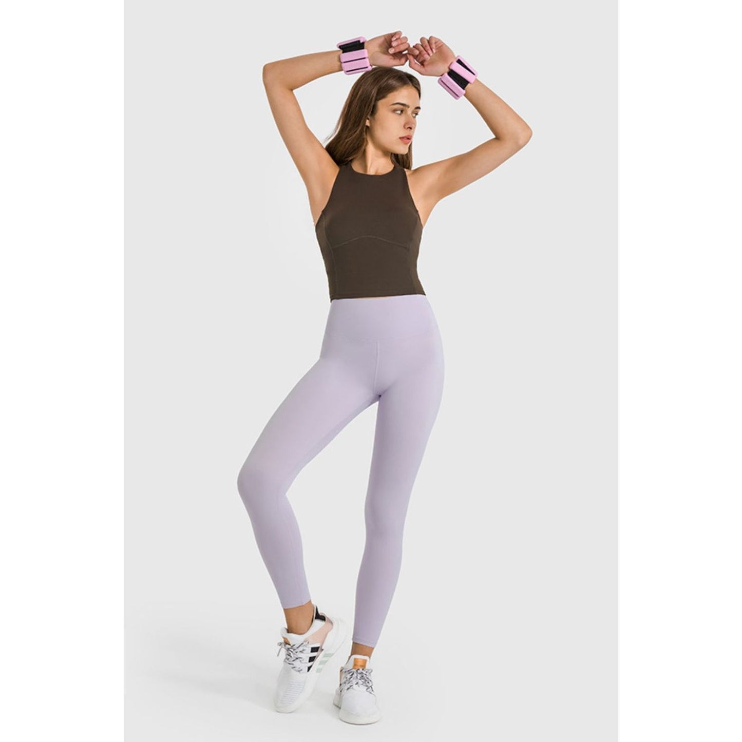 Millennia High Waist Ankle-Length Yoga Leggings