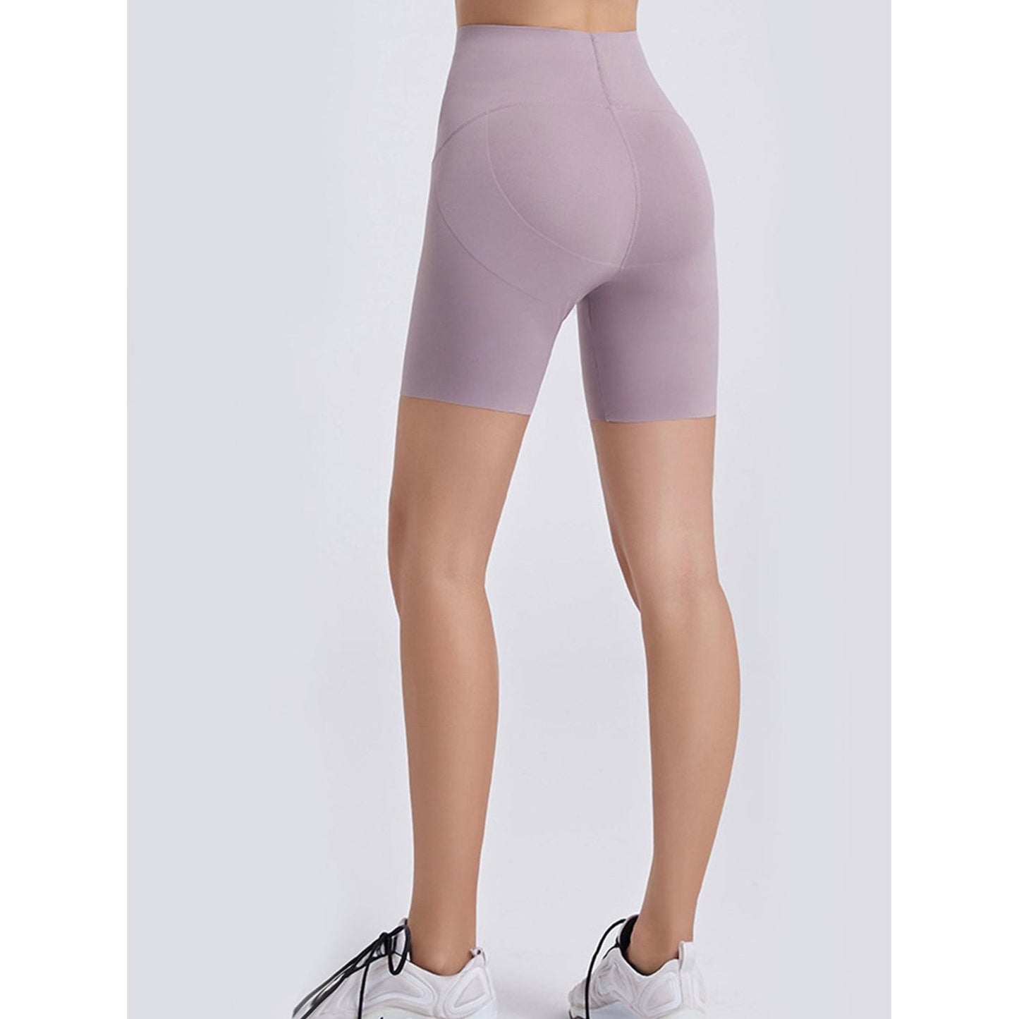 Wide Waistband Sports Shorts