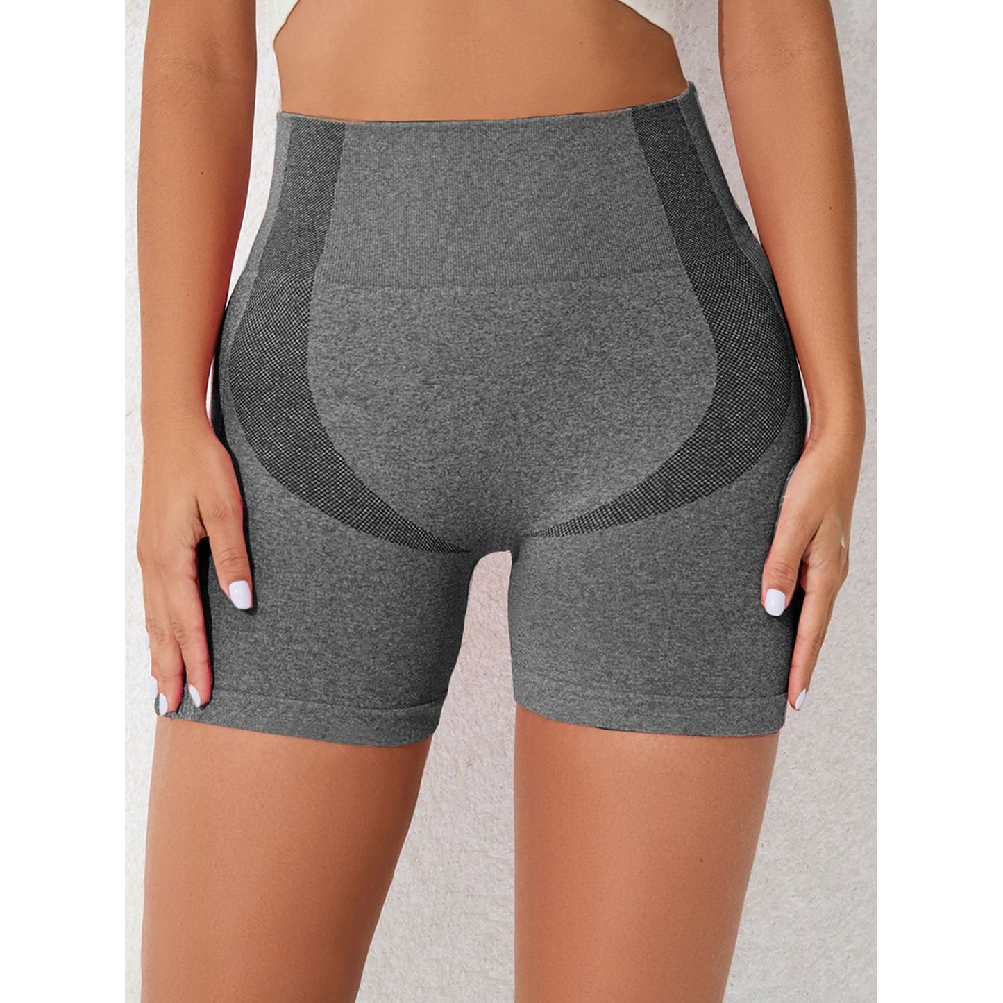 High Waist Active Shorts